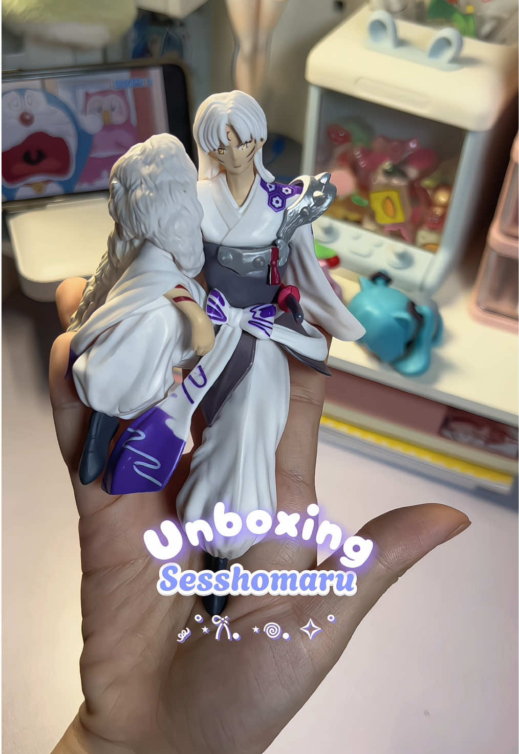 Tự tin vì là người mua ẻm đầu tiên 😽 #sesshomaru #anime #mohinh #sesshoumarusama #viral #decor #xuhuong #inuyasha 