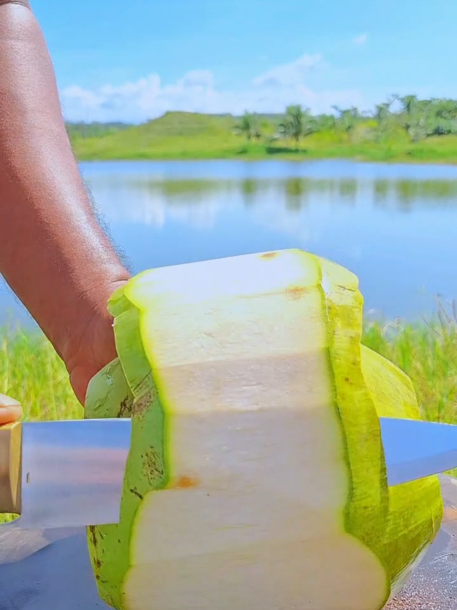 irisan kelapa diamond renyah #satisfying #asmr 