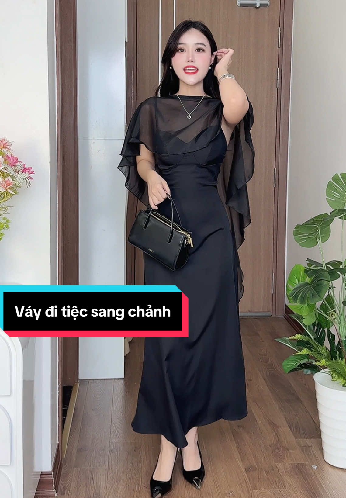 Váy lụa voan sang chảnh quyến rũ #vaydai #vaysangchanh #vaylua #vaydep #thoitrang #fashion #fypシ゚ #xuhuong #trending #viral #hienhoidieu #TiktokShopThoiTrend 