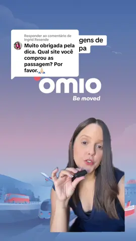 Respondendo a @Ingrid Resende #greenscreen Planejando sua Eurotrip? Então você PRECISA conhecer o app Omio! Com ele, eu comprei todos os trens e passagens da minha viagem pela Europa com praticidade e segurança. O app mostra as melhores opções de trem, ônibus e avião, compara preços e horários — e ainda dá pra comprar tudo direto por lá! Dica: compre suas passagens com antecedência para pagar MUITO mais barato! #tremeuropa #eurostar 