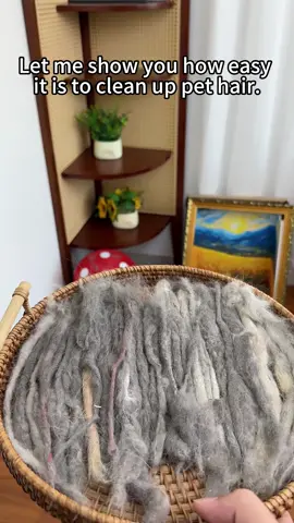 Say goodbye to the pet hair at home with 4 in 1 Pet Hair Remover!#pethairremoval  #pethairremover #pethair #petproducts #fyp 