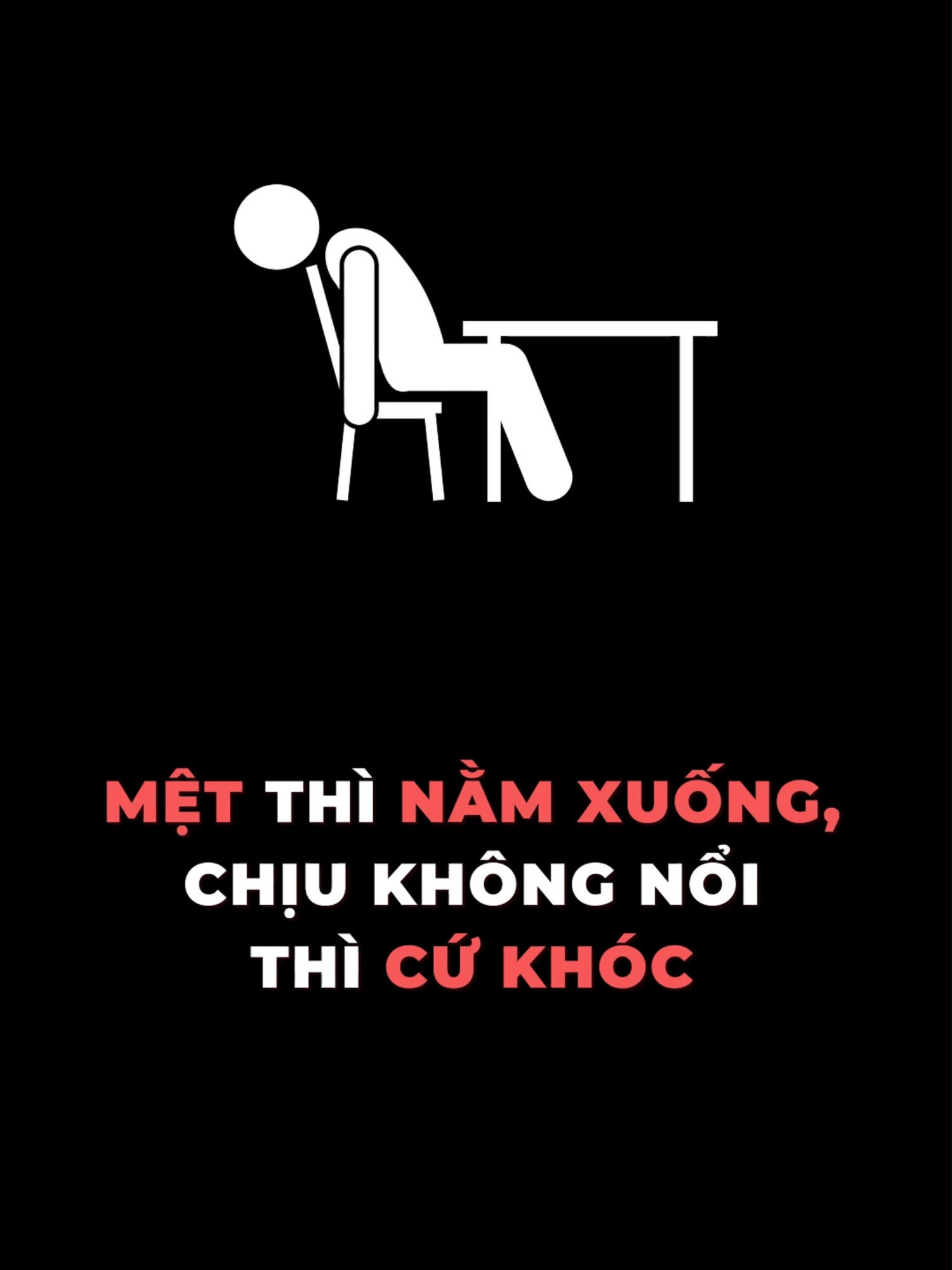 Mệt thì nằm xuống, chịu không nổi thì cứ khóc #tamlyhocthanhcong #mindset #truyendongluc #thanhcong #xuhuong #viral #learnontiktok