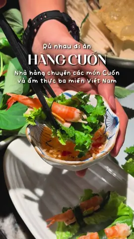 Hàng Cuốn Phan Xích Long - Điểm hẹn mới toanh cho team “mê Cuốn” #HangCuon#HàngCuonPhanXichLong#buffetcuon#dicungluoi#diadiemanuong#anngonmoingay#anngoncungtiktok  