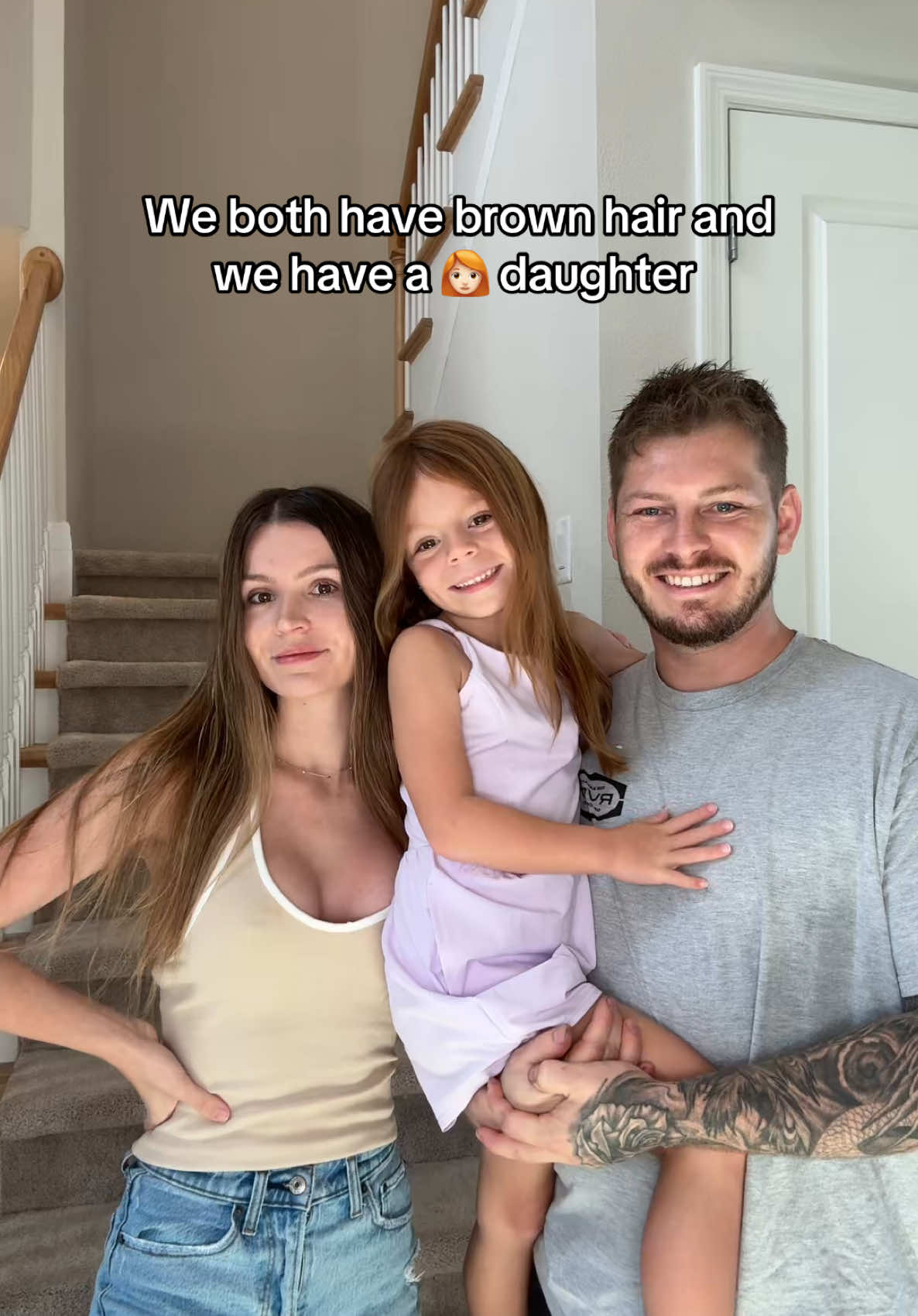 Mom’s guilty. All gingers unite 😂👩🏻‍🦰🤎 #comedy #joke #gingers #redhair #funny #family #parents 