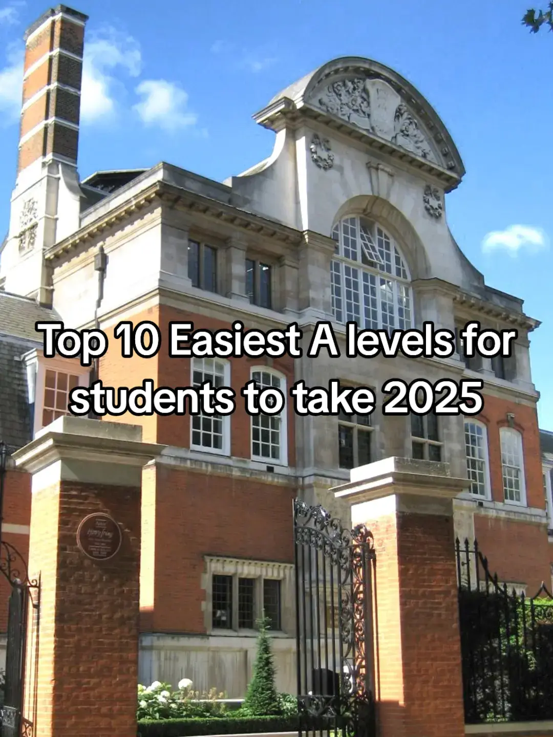 The Easiest A levels to study  #student #students #studentlife #alevels #sixthform #school #ranking #knowledge 