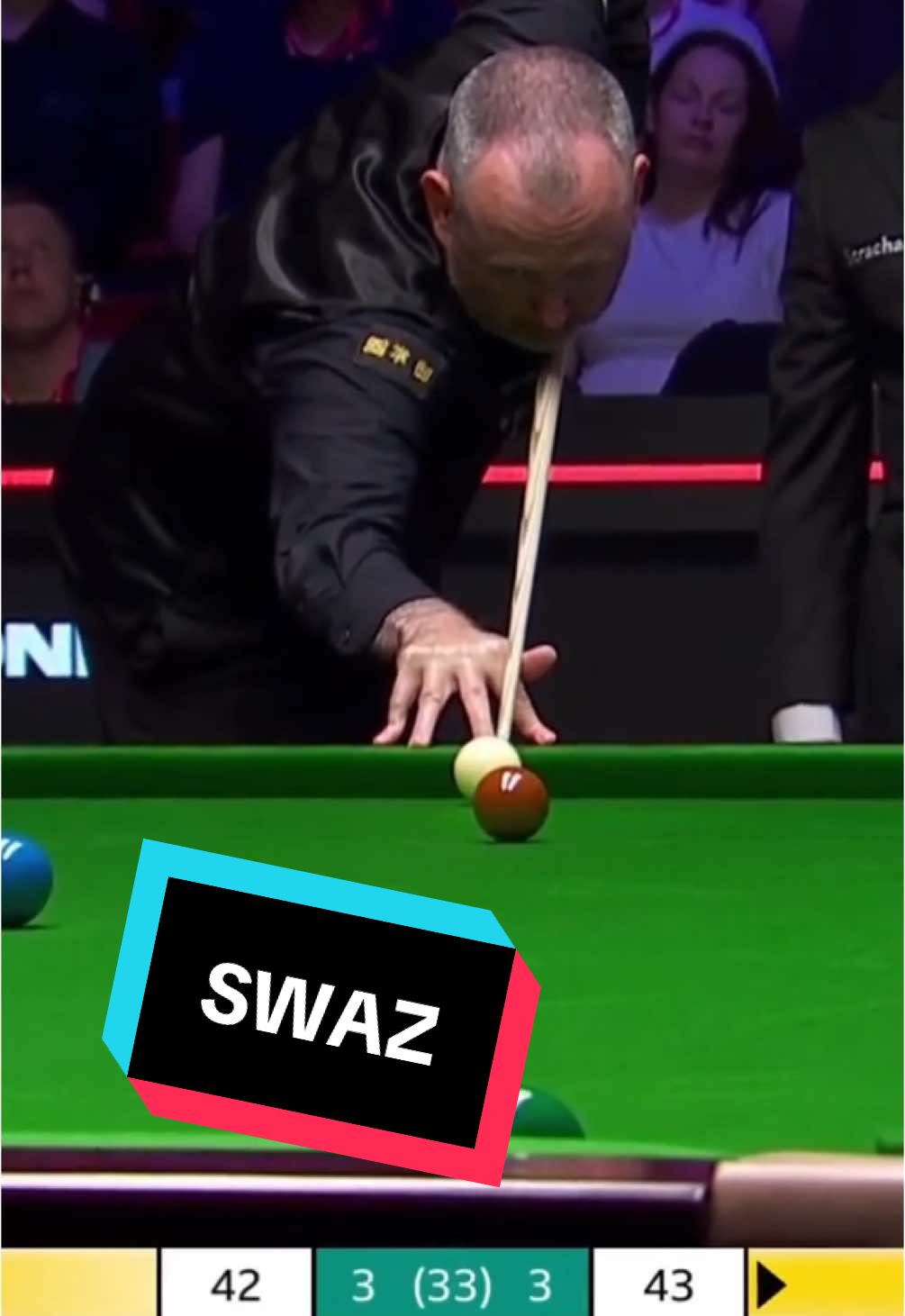 WHAT. A. SWERVE! #foryou #fyp #foryoupage #snooker #cuesports