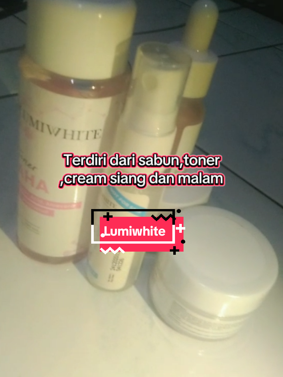 #lumiwhiteskincare cram andalan buat sehari