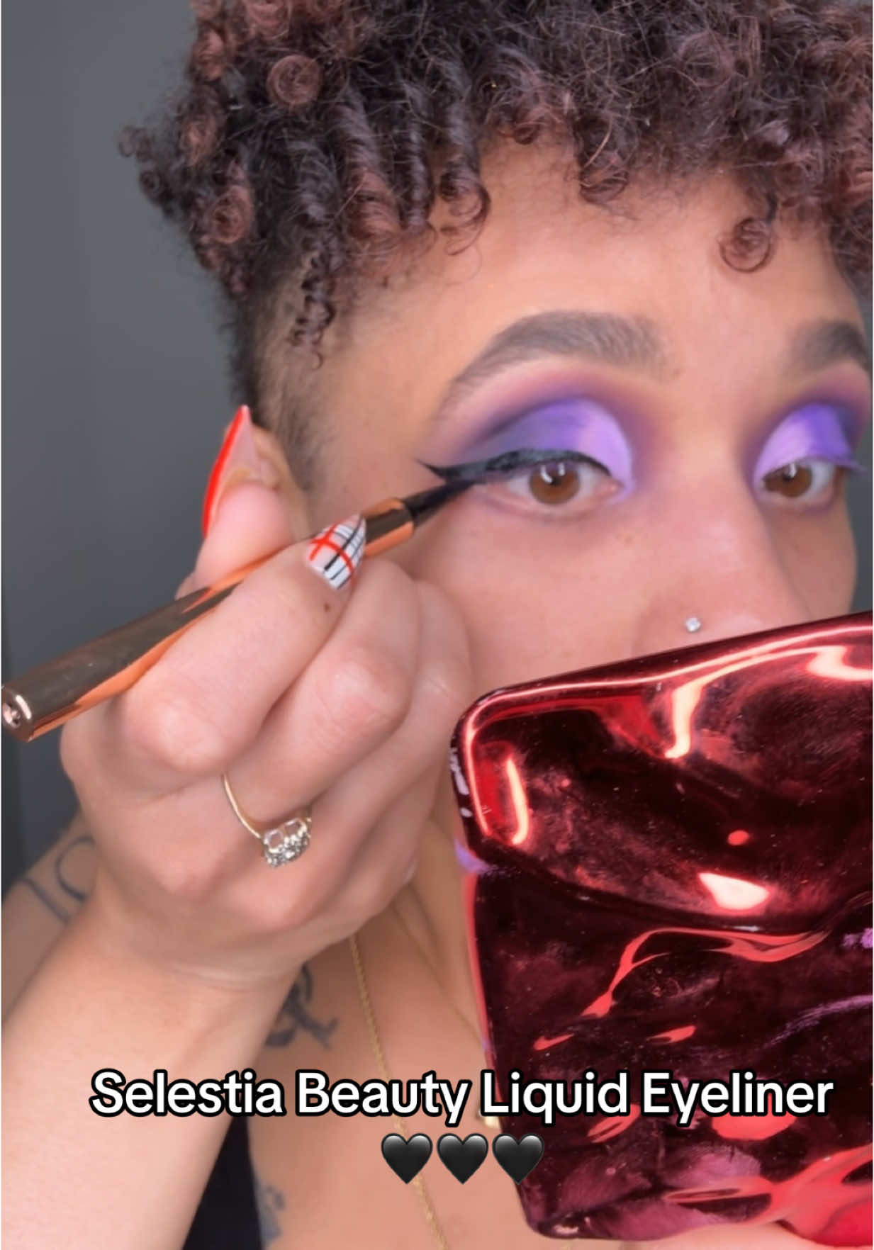 SELESTIA BEAUTY Liquid Liner 🖤🖤🖤 @SELESTIA BEAUTY #selestiabeauty #selestiabeautypartner #selestiabeautymakeup #selestiabeautyliquideyeliner #liquidliner #affordable #TikTokShop #shop #ttsfasttrack #ttsfasttrack #makeupartist #art #makeup 