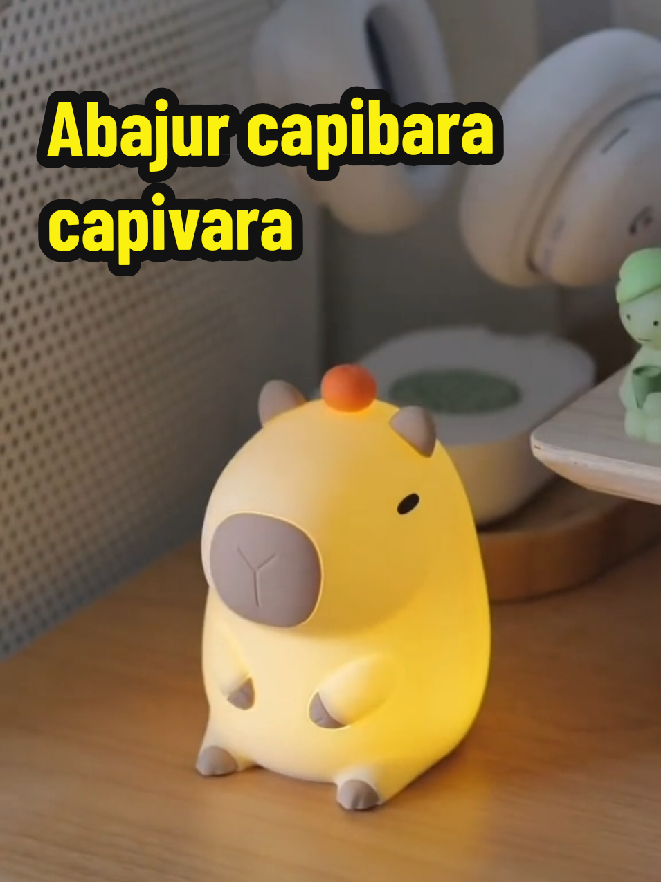Abajur capibara capivara 