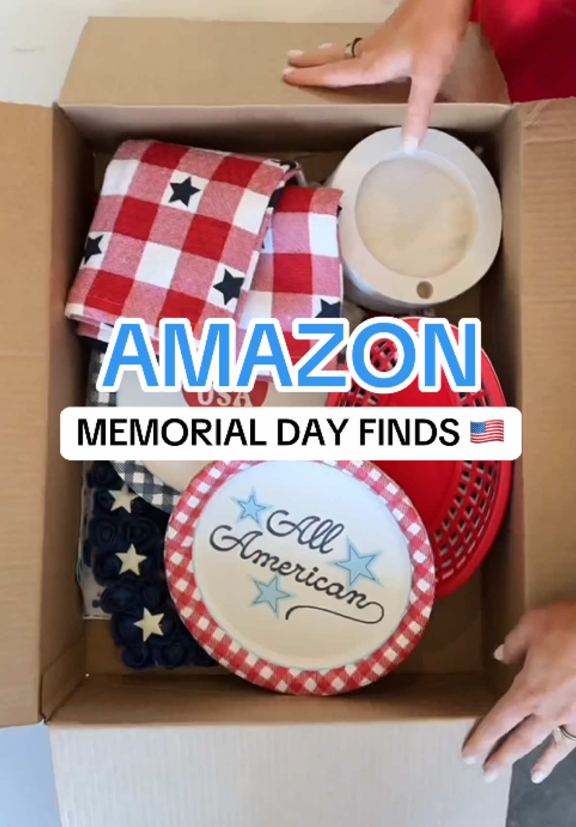Memorial Day Finds on Amazon!!🌭♥️ Shop these finds on my Amazon Storefront under “What I Bought Wednesday” OR find more USA themed items on my “USA Finds” list!  #usa #memorialday 