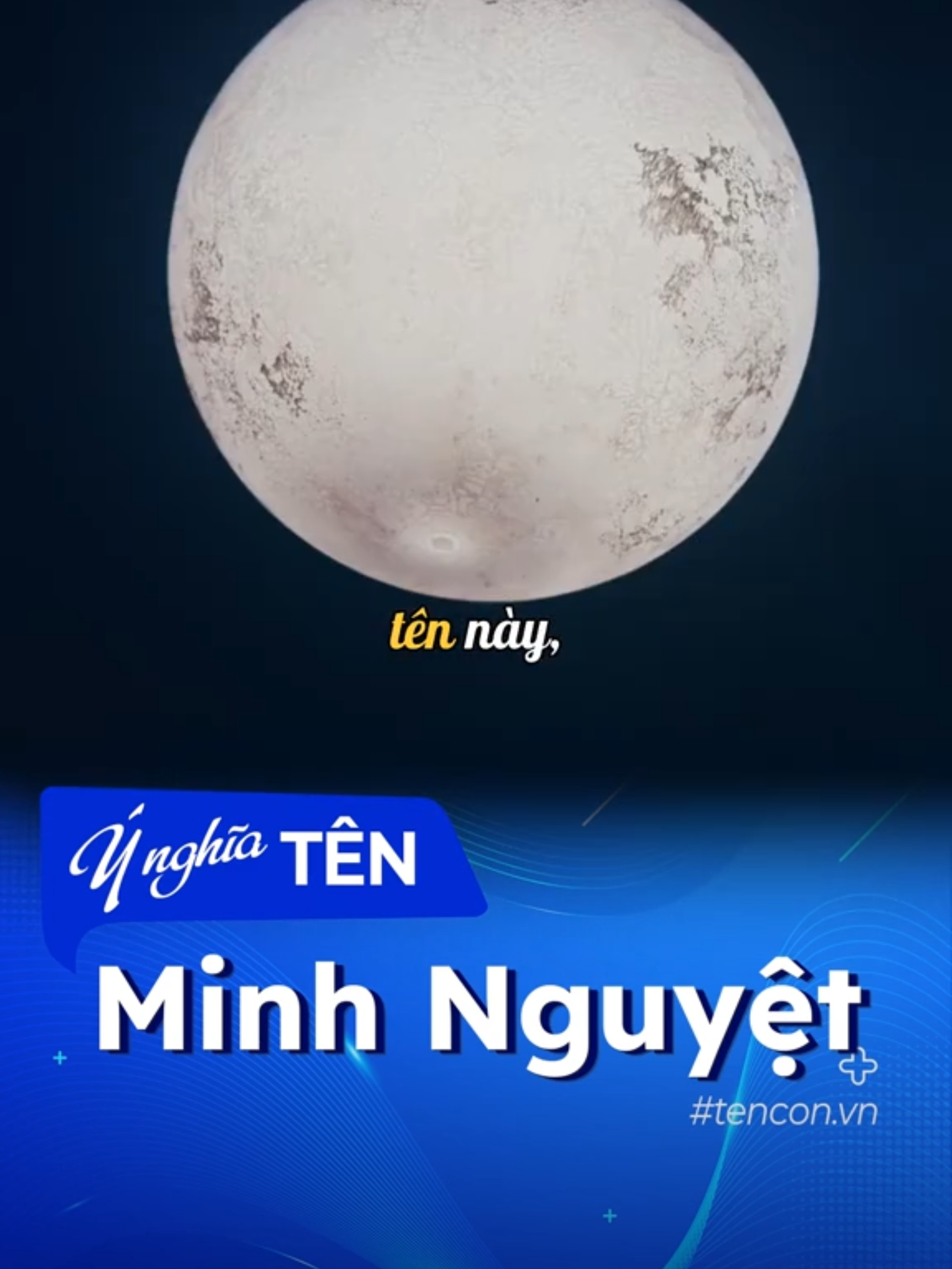 Bạn đã bao giờ thắc mắc rằng tên 'Minh Nguyệt' mang ý nghĩa tuyệt mỹ thế nào chưa? Ánh trăng soi sáng, dịu dàng, nhưng đầy trí tuệ và mạnh mẽ. Cái tên này chính là sự cân bằng hoàn hảo giữa Thủy và Hỏa trong phong thủy, dành cho người mang nhiều năng lượng tích cực và quyến rũ. Cùng khám phá! #MinhNguyet #phongthuy #ynghiatenhay #tenminhnguyet #tentuyetvoi #tendocla #tencon #tendep #ynghiaten