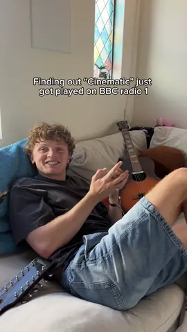 “Cinematic” just got played on BBC Radio 1?!! #cinematic #newmusic #popmusic #willlinley 