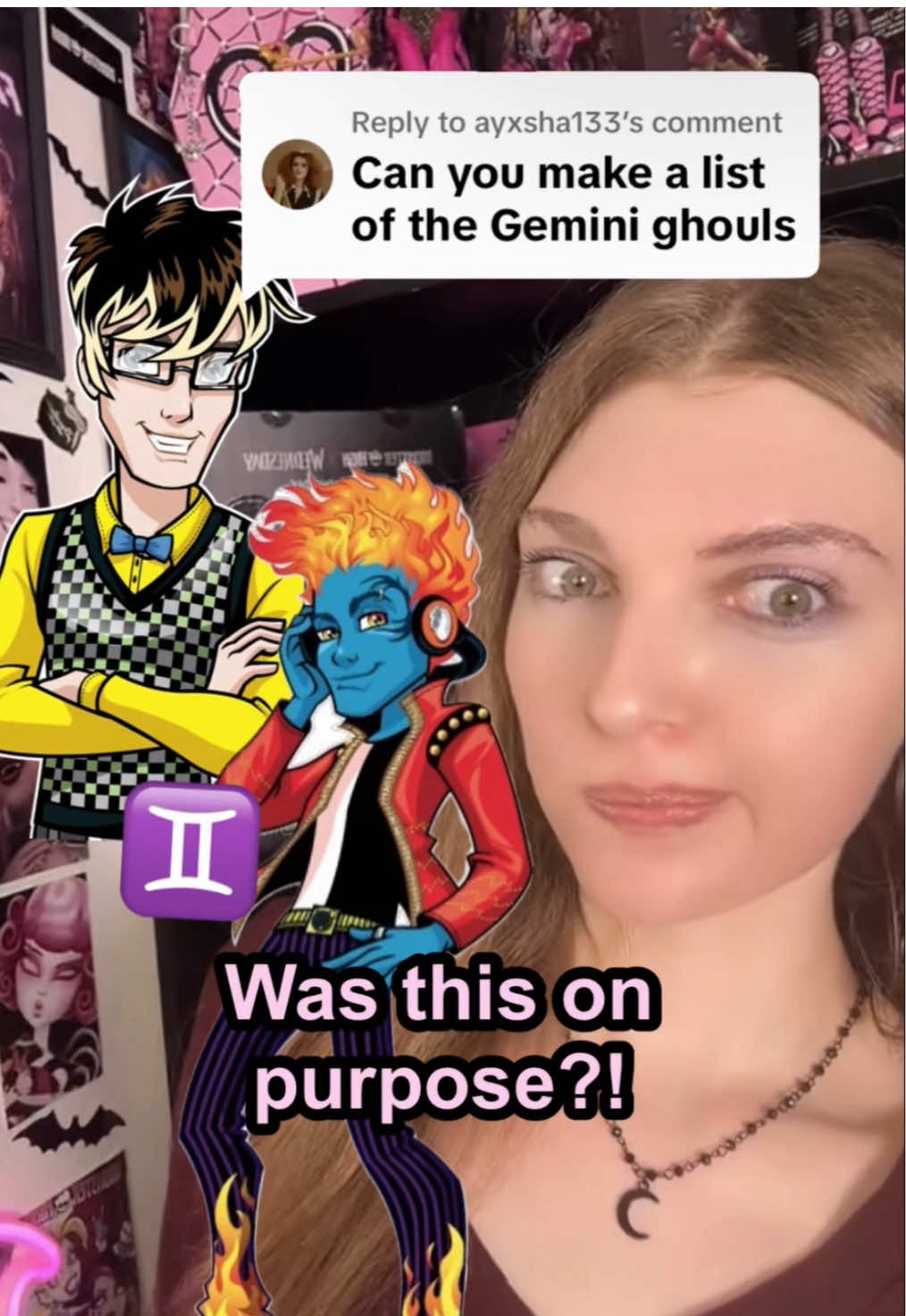 Replying to @ayxsha133 Tag your favorite Gemini! ♊️ ⋆⁺₊⋆ ☾⋆⁺₊⋆ ⋆⁺₊⋆ ☾⋆⁺₊⋆ #monsterhigh #holthyde #jacksonjekyll #operetta #operettaphantom #lagoonablue #gilwebber #gemini #monsterhighlore #monsterhighfacts #zodiacsigns #monsterhighzodiac #astrology #drjekyllandmrhyde 