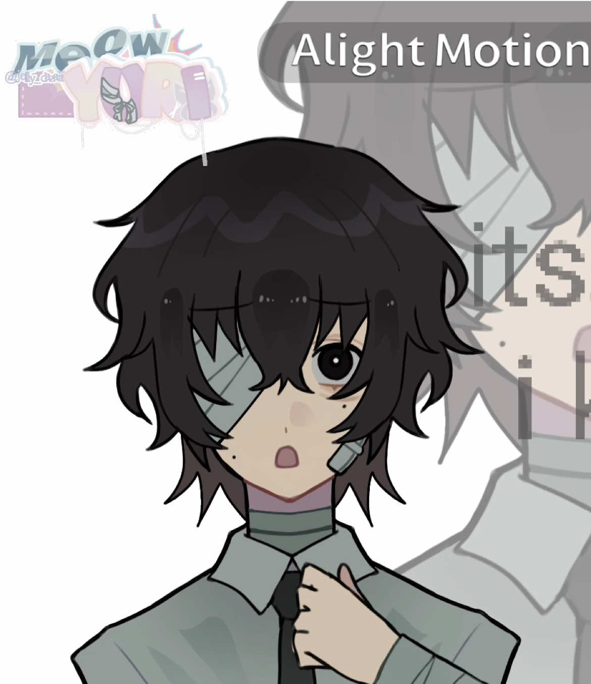 ˋˋIt’s true, I know, just how you feel.ˊˊ // ⧼⧼15Zai ⧽⧽ //『BSD』 . . . . . #dazai #15zai #bsd #bungoustraydogs #dazaiedit #dazaiosamu #alightmotion #animation 