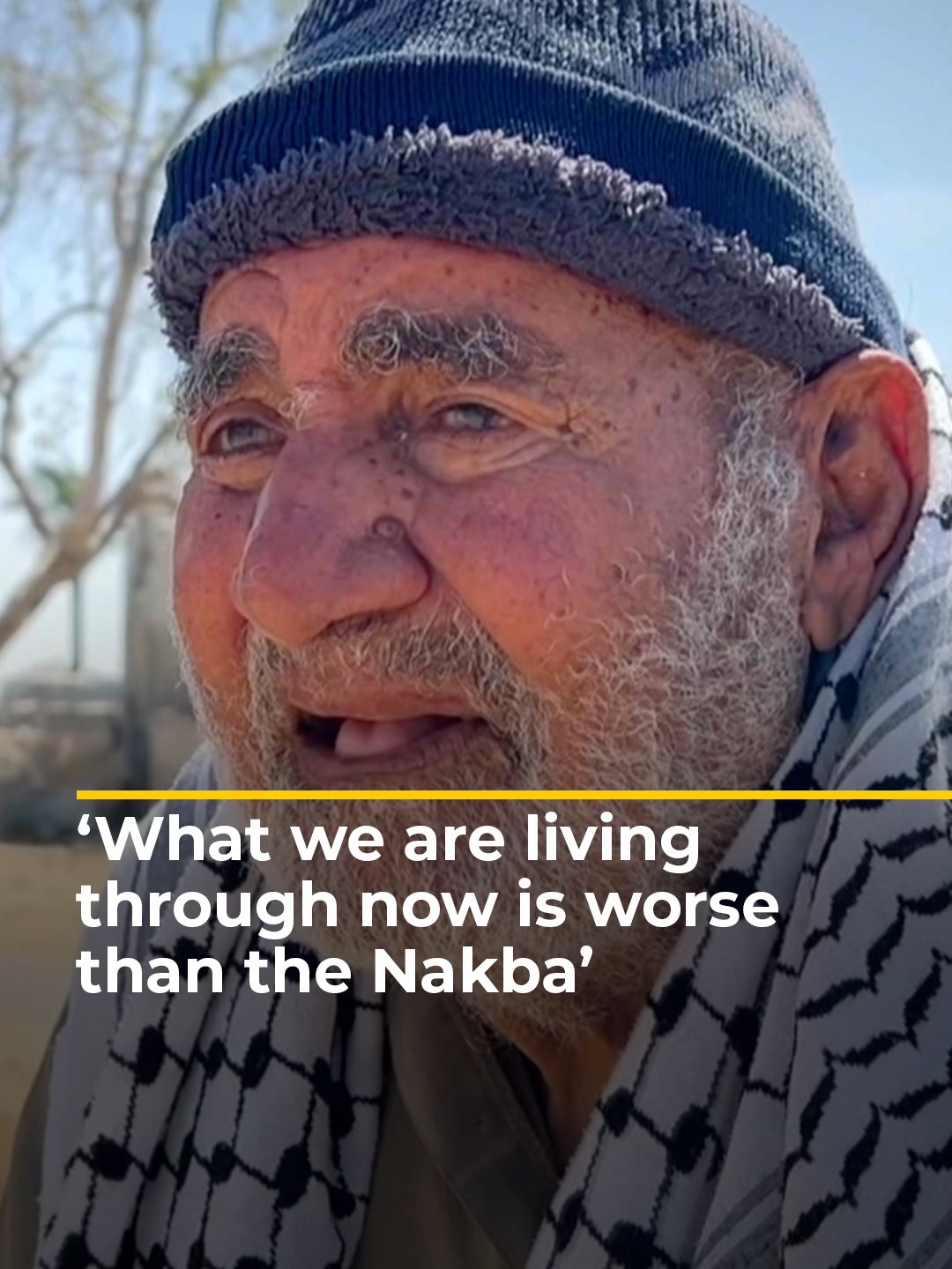 #Israeli forces destroyed homes in the occupied West Bank and killed dozens in #Gaza as Palestinians marked 77 years since the Nakba. Israel’s ‘brutality’ has displaced 85-year-old Nakba survivor Mohammed once again, but he says this time it’s worse. #News