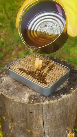 Perfect IDEA for Survival in the wilderness #bushcraft #camping #lifehacks - I'll show you how to make a wonderful bushcraft burner out of corrugated cardboard, wax and a tin box.  This burner is very convenient to carry, burns efficiently and for a long time.  Perfect for camping, hiking and survival.