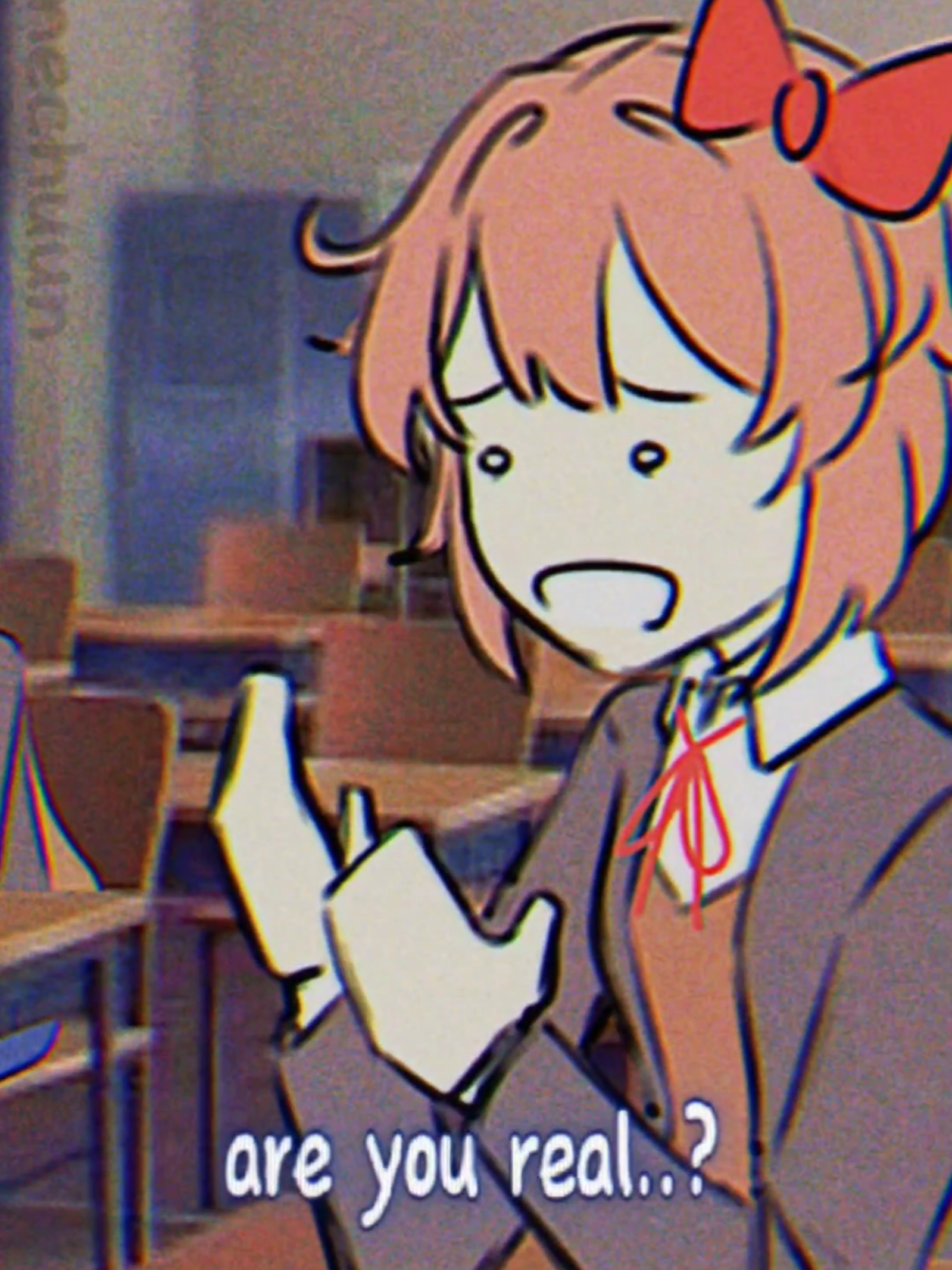 THEY'RE GAINING SENTIENCE... | animechuun #ddlc #renedescartes #animation #memes 