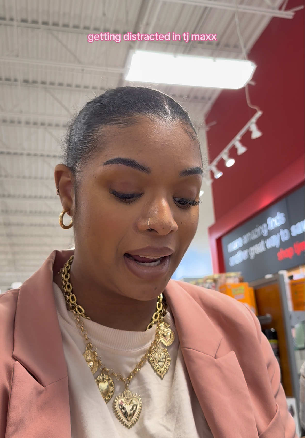 What started as a hunt for bathing suits and towels ended as a mini shopping trip for jewelry, perfume, and sunnies 😁🛍️🩷 #shoppingvlog #tjmaxx #tjmaxxfinds #jewelrystack #sandandfog #perfumetok #jewelryfinds #perfumefinds #necklacestack #minivlog #ditlofamom #ditl #ditlvlog 