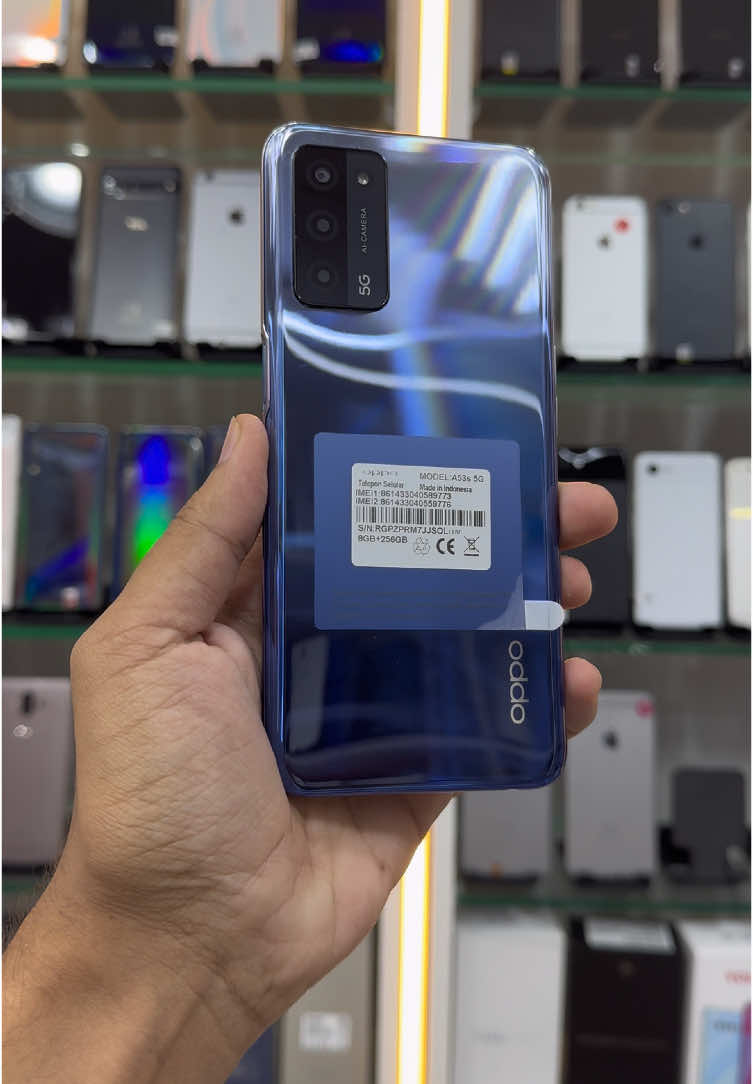 Oppo A53S 5G 8GB Ram 256 GB Memory Only 350 AED 😱 #qaamobile #oppo #oppoa53s #bigoffer #foryou #trending #toptrending #viralvideo 