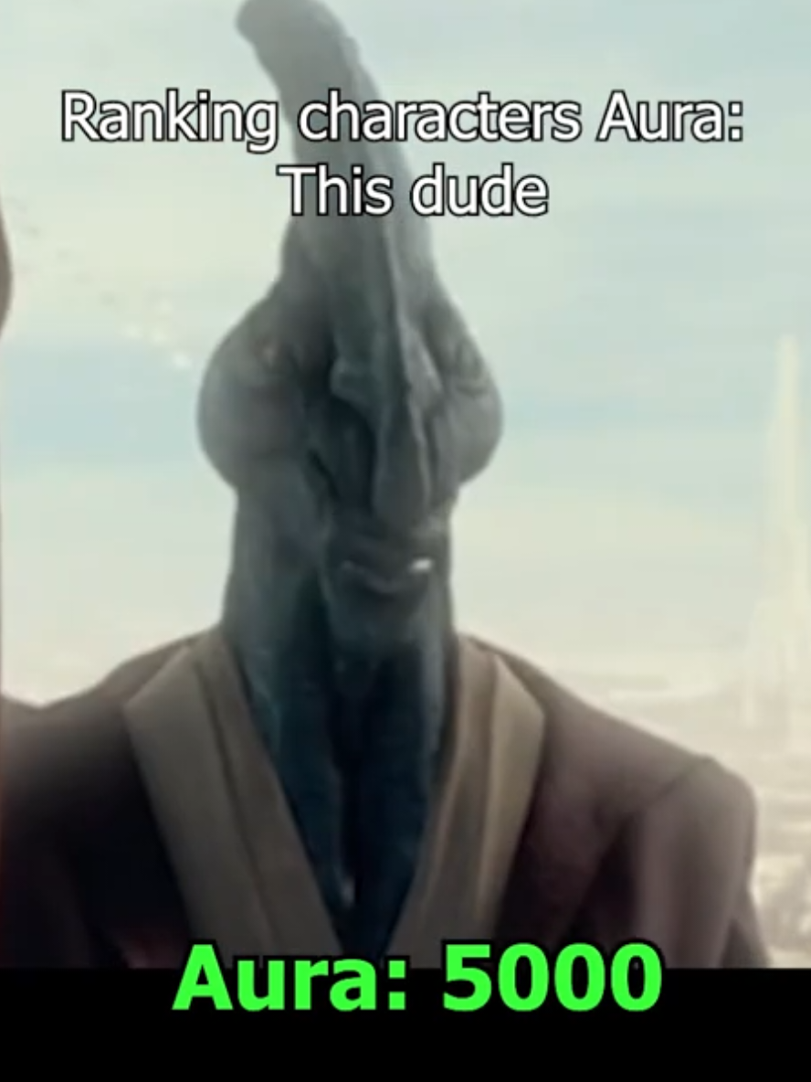 The GOAT, wish we saw him more 🙏 Who's next ? Plo Koon? #jedi #starwarsedit #rank #kitfisto
