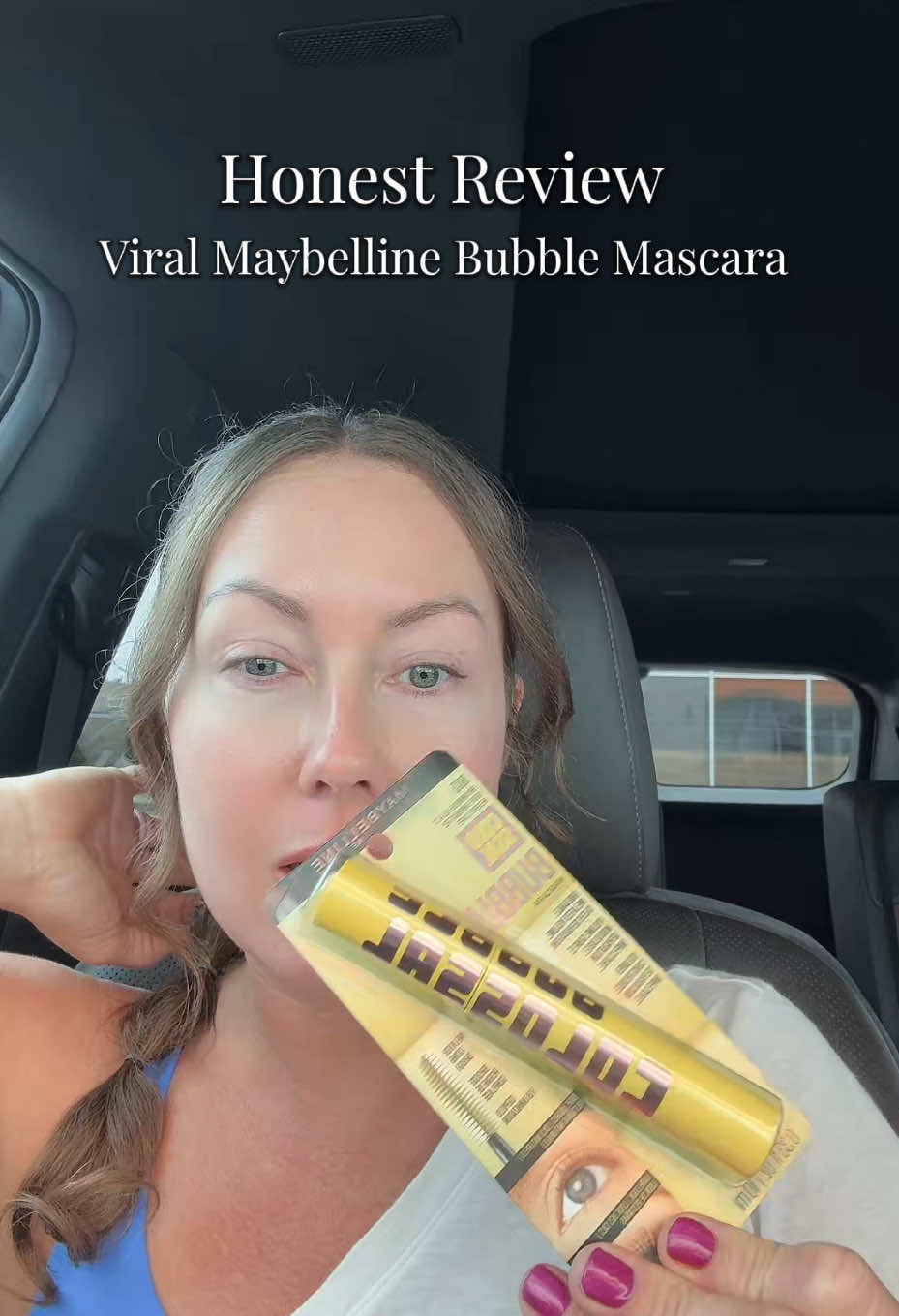 New Maybelline Colossal Bubble Mascara 💛 #mascara #viralmakeup #honestreview 