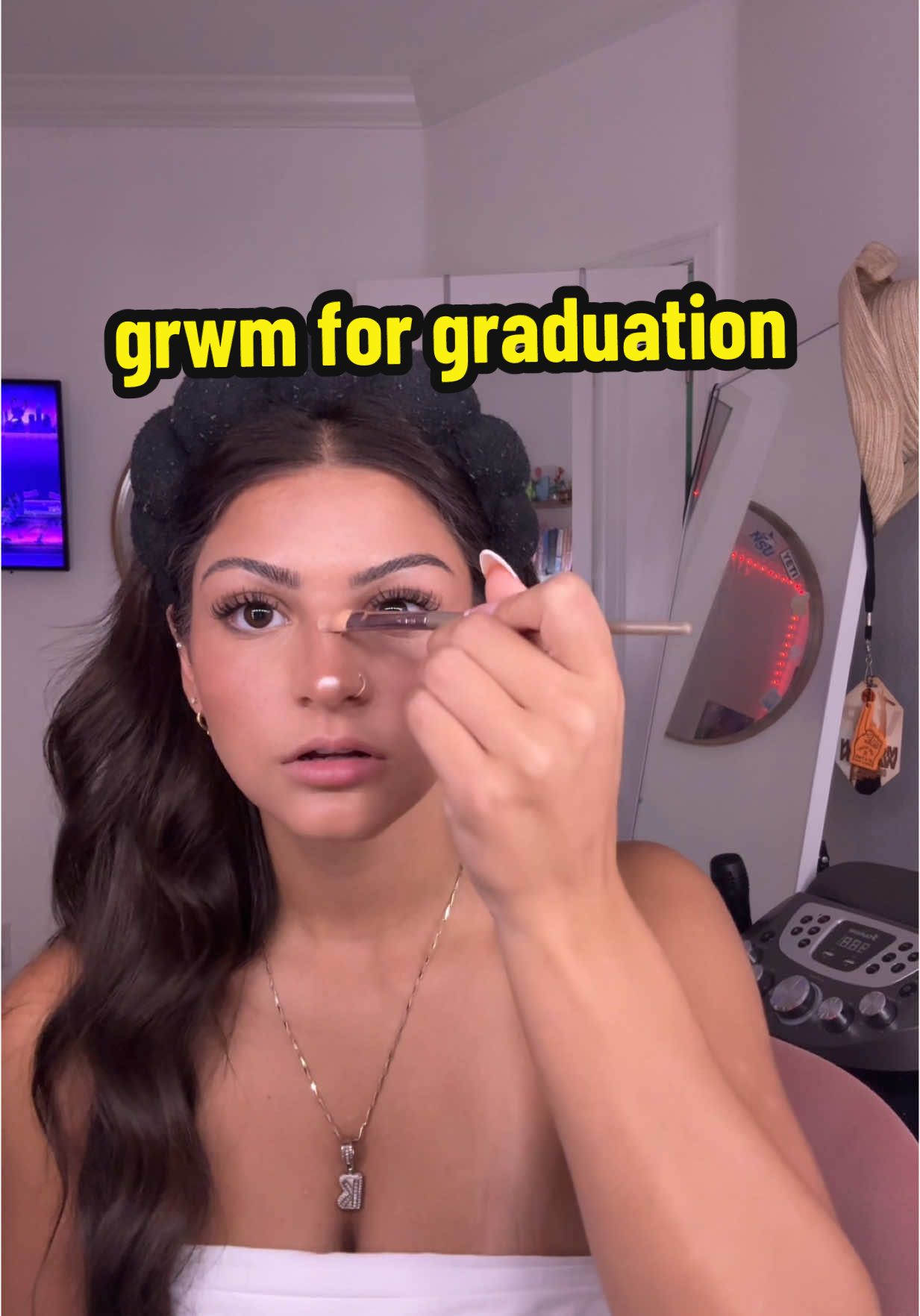 draft from yesterday! #graduation #classof2025 #grwm 