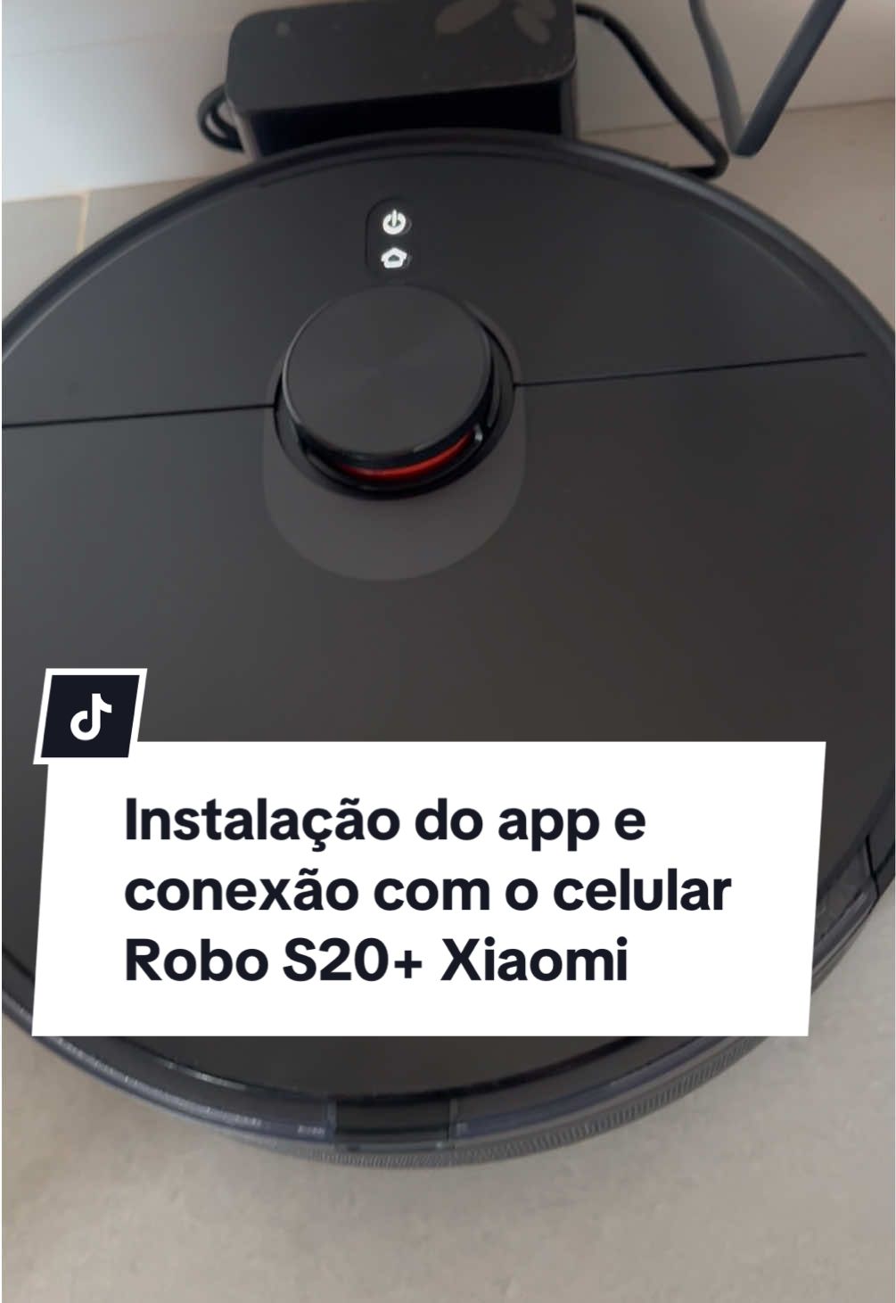 Dica de como instalar o app e conectar seu celular . #roboaspirador #roboxiaomi #aspirador #dicas #xiaomi #roboS20+ #aspiradorrobô 