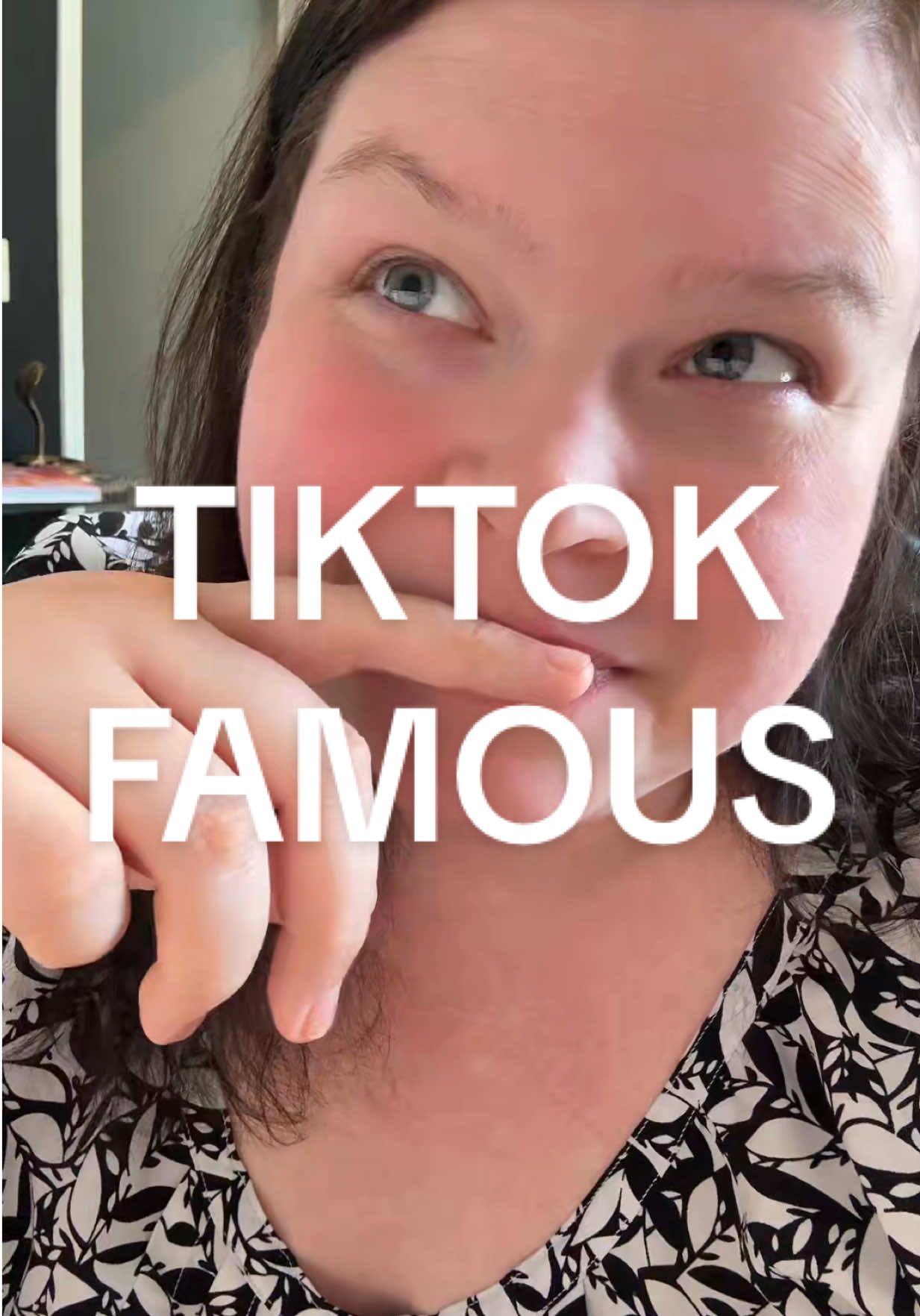 So this is what it’s like to blow up on TikTok 😅 But really…. If you want to follow me, I wouldn’t be mad 😂
