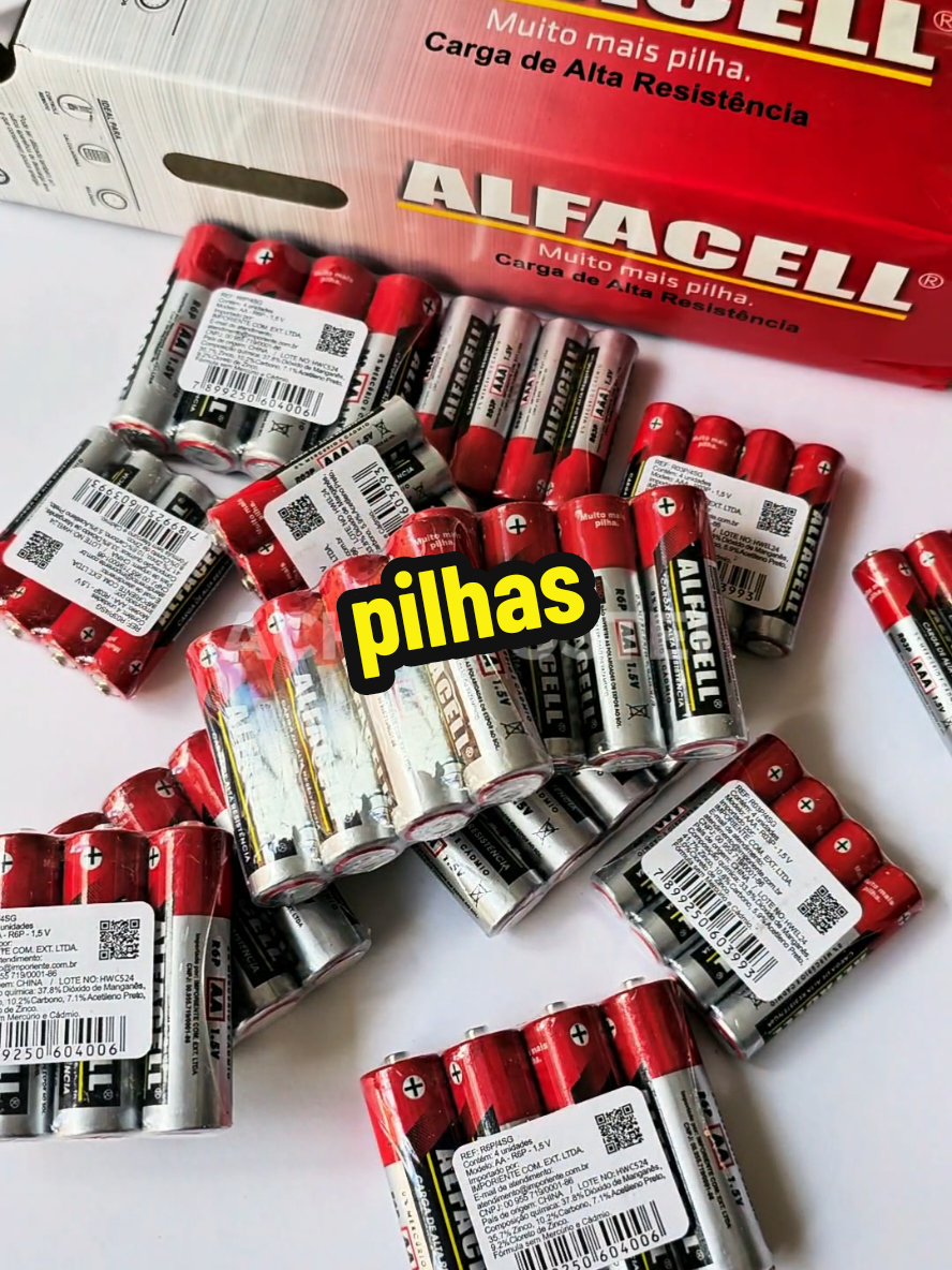pilhas alfa #pilhas #alfacell #bateria 