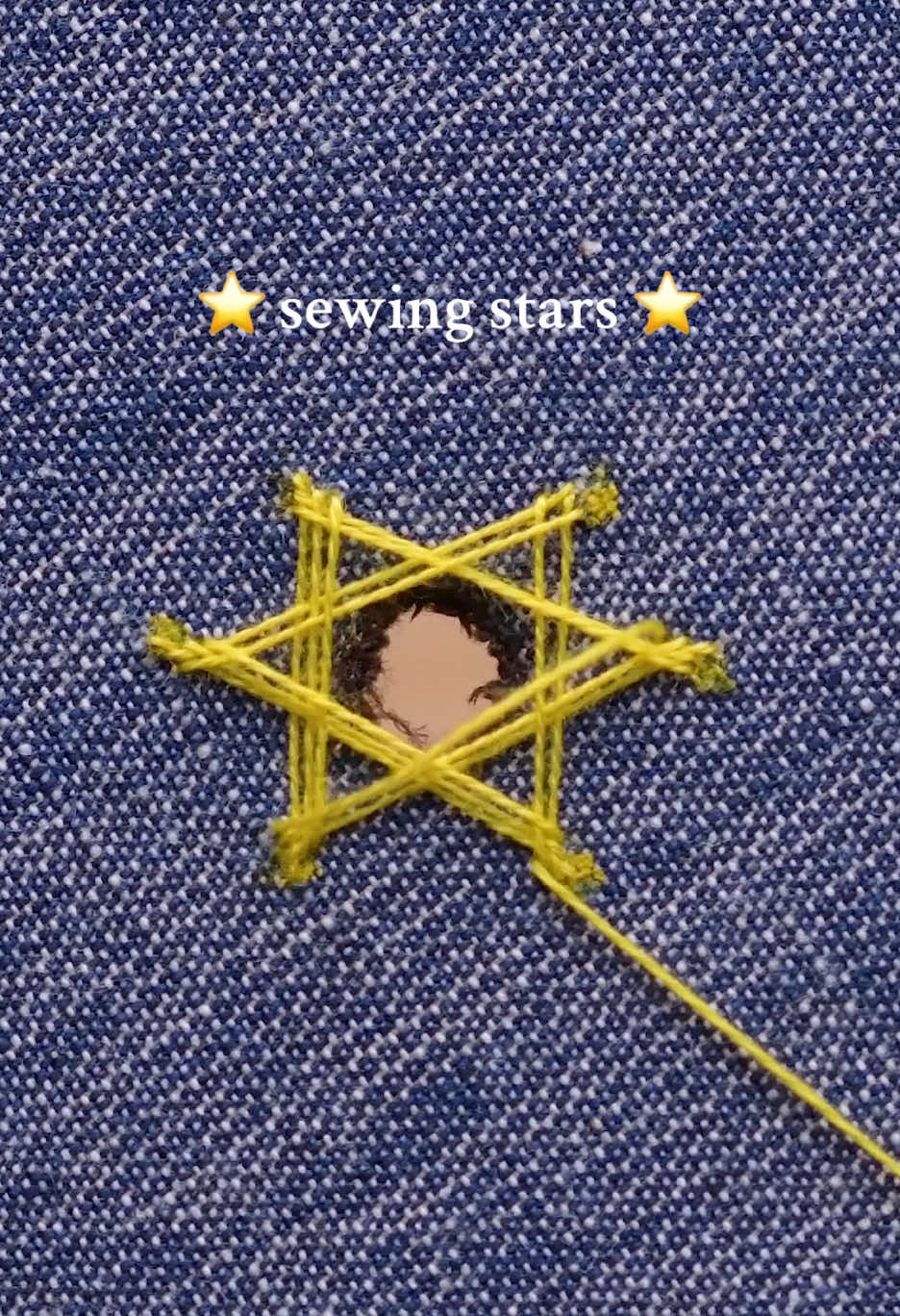 Sewing a little piece of the galaxy into every design 🌟💫 #blossom #embroidery #embroideryhacks #sewing #sewinghacks #DIY #clothingupcycle #upcycle #clothingcustomization #easysewing #easyembroidery