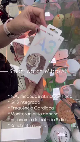 Smart Watch Mibro A3 #smarthwatch #atividadefisica #saude 
