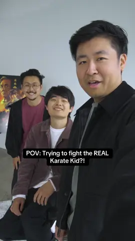 POV Trying To Fight The Real Karate Kid! #fyp #foryou #karatekid #KarateKidLegends 