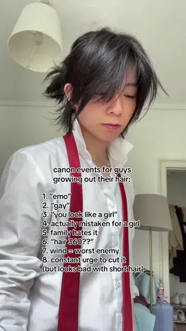 lowkey i feel like the medium long hair stage always looks the best 🙂‍↕️ #hairstyle #longhair #haircut #hairgrowth 