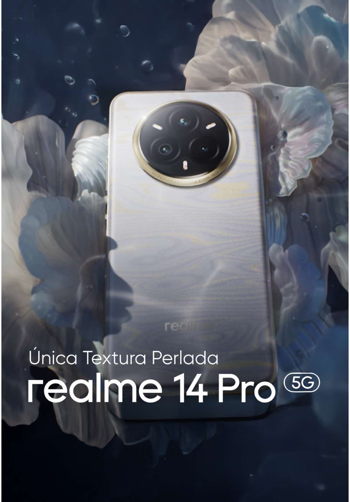 #realme14Pro Único, con diseño inteligente, cámara ultra clara e IA poderosa. 💎 #realme #realmeColombia
