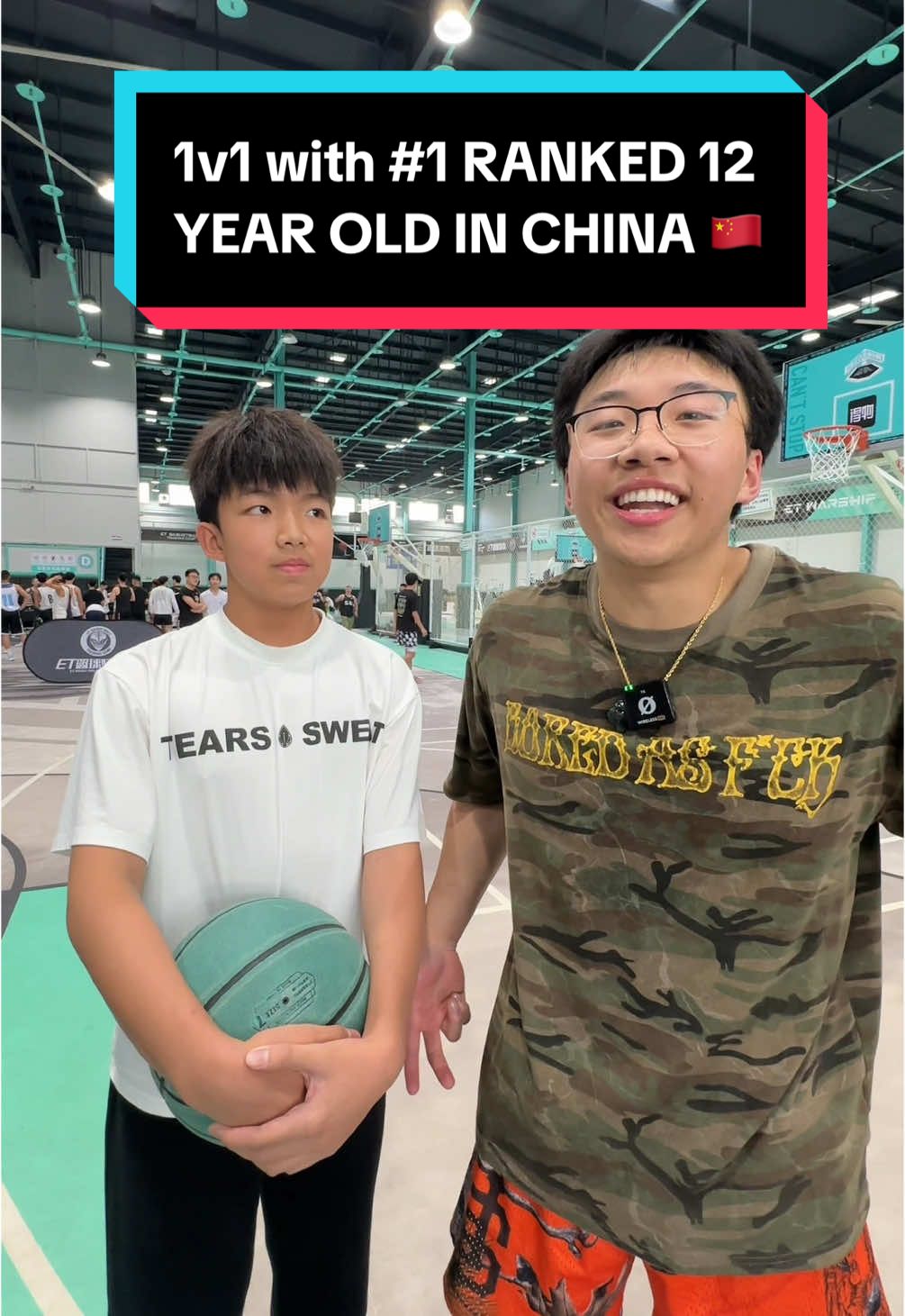 PLAYING THE #1 12 YEAR OLD IN CHINA 🇨🇳 #stayfocusedfrank #1v1 #basketball #china 