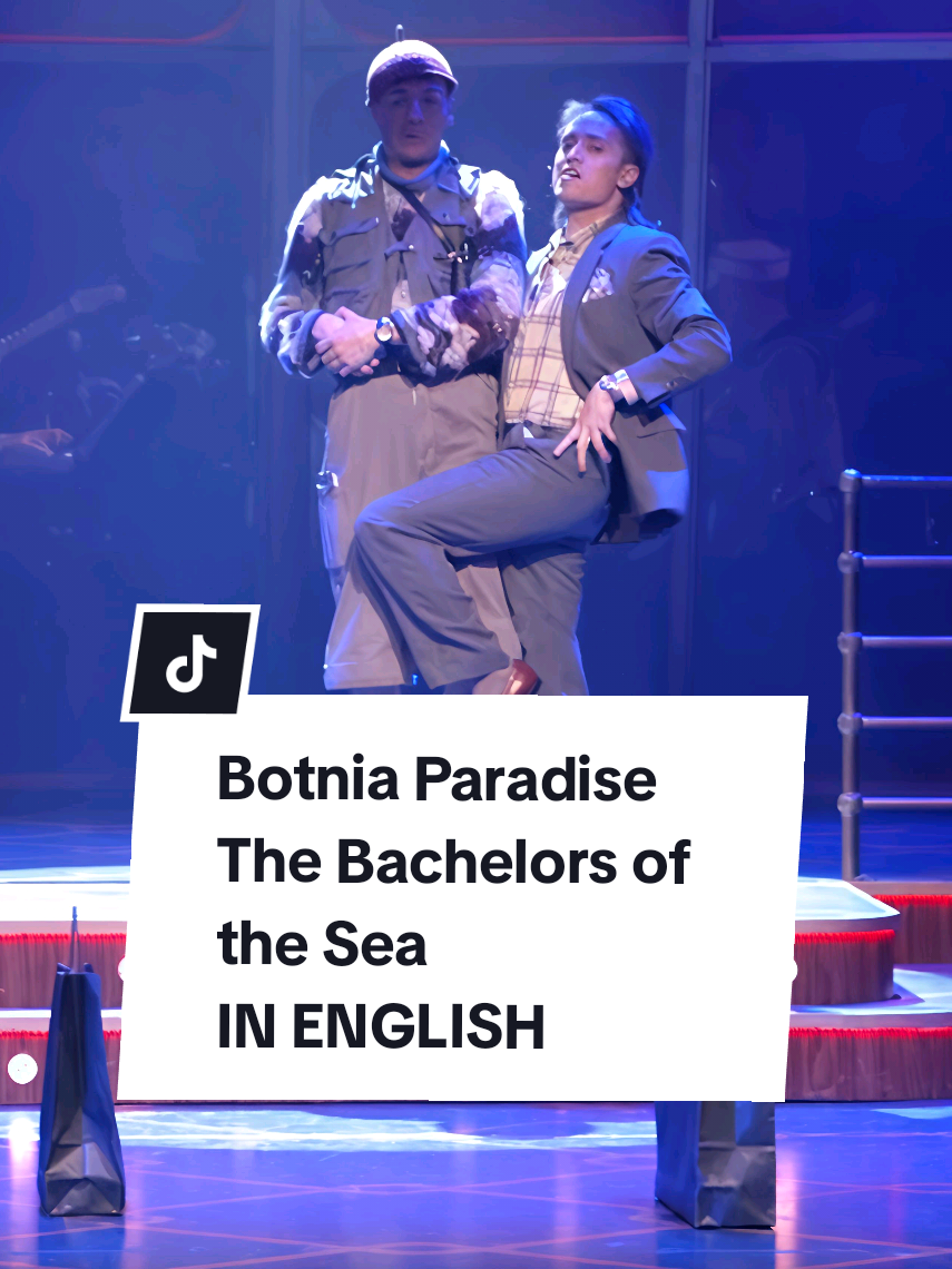 🇸🇪🇫🇮👉🏼🇬🇧 Botnia Paradise - The Bachelors of the Sea 🌊IN ENGLISH  Käännösapu: @Eri Lassila  #kaj #humorgruppenkaj #botniaparadise #bertel #danole #thebachelorsofthesea #english #translation #lyrics #vasa #pohjanmaa #vöyri #wasateater #sweden #finland #eurovision  #euroviisut #barabadabastu