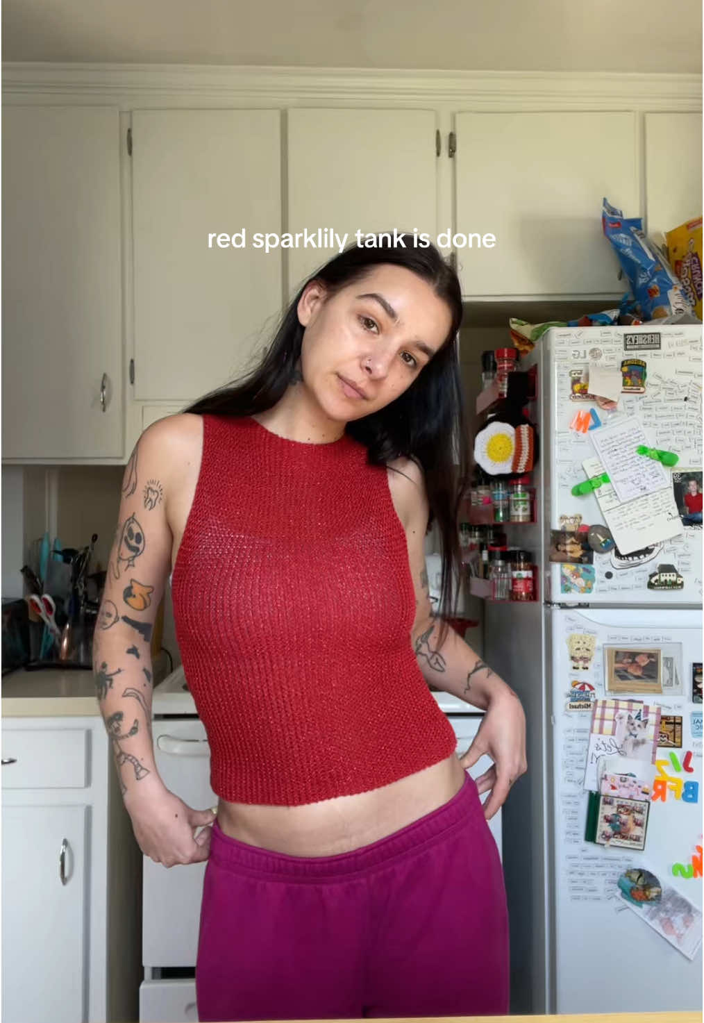 the sparkles make it feel like a pair of tights though lol