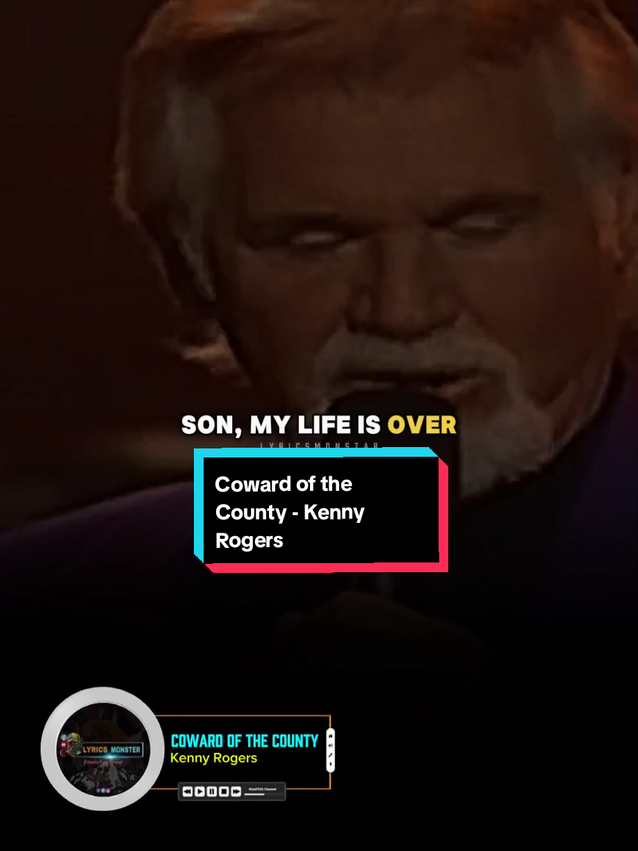SONG: Coward of the County ARTIST: Kenny Rogers #cowardofthecounty #kennyrogers #countrymusic #RnB #rnbmusic #usa #Americanmusic #countrymusictiktoks  #montylyrics #lyricsmonstar #monstareditz #lyrics #concert #lyrics #fyp #viral #foryou 