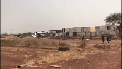 Ethio News Ethiopian_Military_Helicopter_Crashes_in_United_Nations_Compound_in_Abyei Ethiopia viral Tiktok video