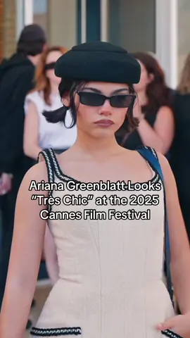 #ArianaGreenblatt put a #French twist on the #capri pant at the #CannesFilmFestival earlier today. 