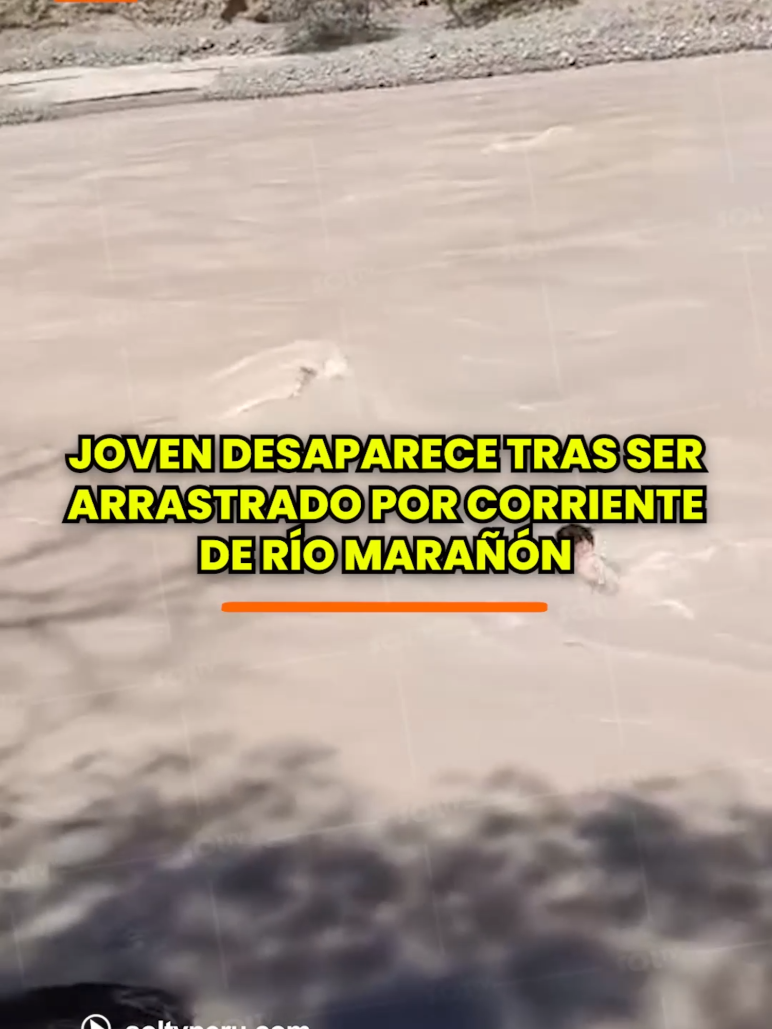 #Pataz | 🚨 ¡SE LO LLEVÓ LA CORRIENTE! Un joven de 23 años desaparece tras arrastrado por corriente de río Marañón, mientras se bañaba en las inmediaciones del valle de La Viña, en la provincia de Pataz. El hecho ocurrió en horas de la tarde del último miércoles 14 de mayo y hasta ahora la familia desconoce el paradero del joven, por lo que piden ayuda urgente para hallar con él. #soltv #noticias