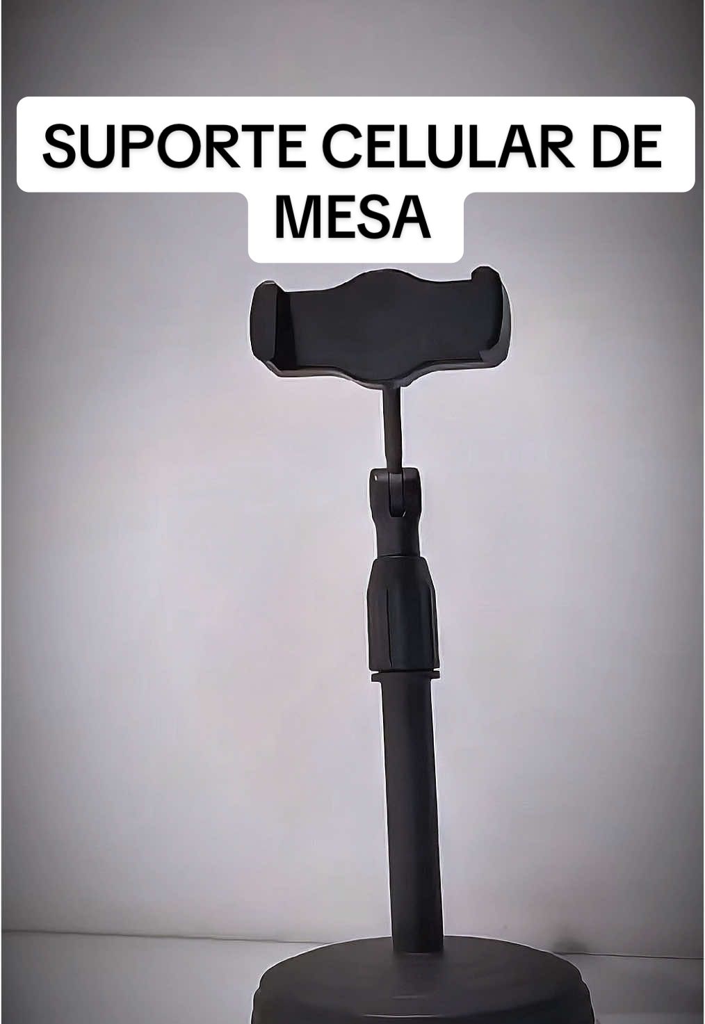 Suporte celular de mesa 360 retrátil e portátil! Garanta o seu clicando no link no vídeo ! #suporte #celular #tripe 