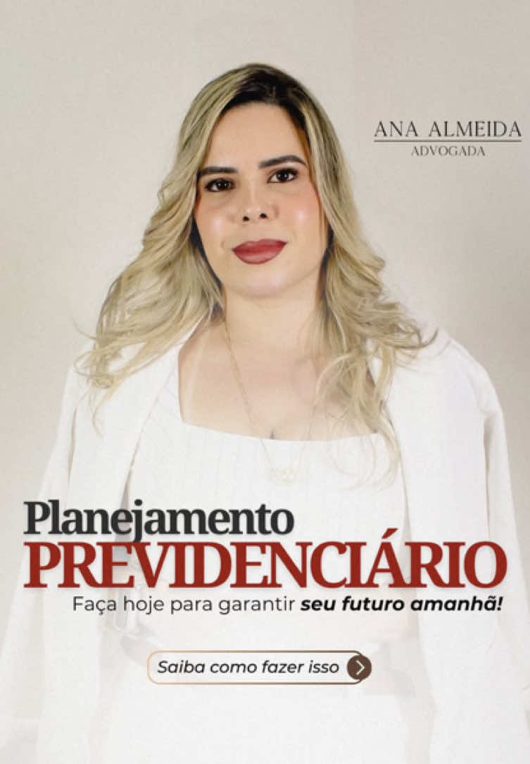 Planejamento previdenciário é isso. Não é chute, não é aposta — é análise técnica com base na sua realidade e com uma ótima especialista em previdência!  🔔Já segue a página para não perder nenhum conteúdo Previdenciário. 📍Av. Bernardino de Campos, 88, Altos - Vila Belmiro - Santos 📲 (13) 98823-9917 #anaalmeidaadvogada #meuinss #inssdigital #aposentadoria #direitoprevidenciario #previdenciario #previdencia