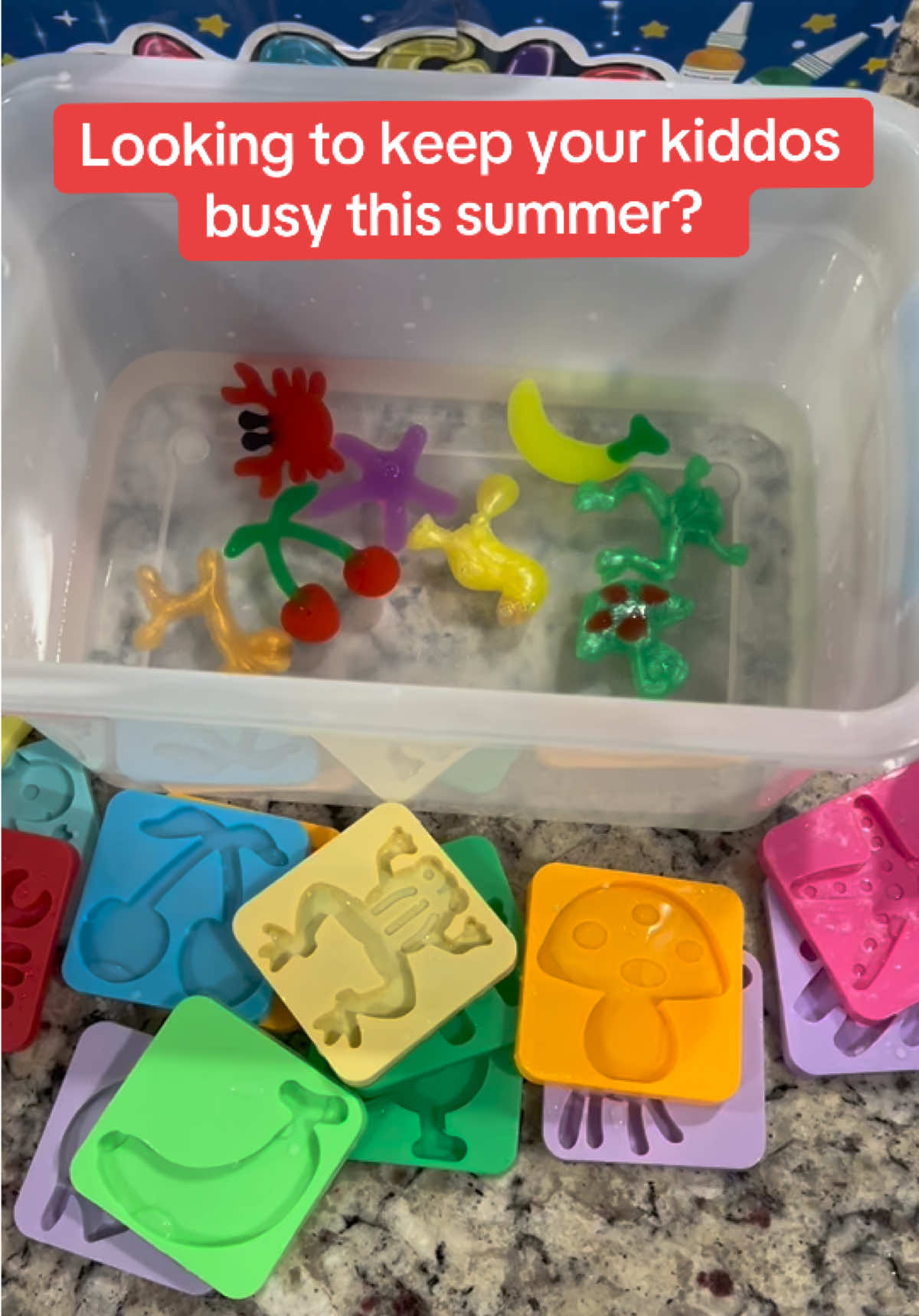 Absolutely love this sensory friendly kid box! Let their imagination flow♥️ #kidstoys #kidsplay #sensoryactivities #sensorytoysforkids #kidscrafts #kidcraft #kidslearningtoys #kidslearning #kidsfun #summeractivitiesforkids #summeractivities #jellytoyboy #parents #homeschool #homeschoolactivities #magic #magicwaterelf #magicwaterelfkit #squishytoy 