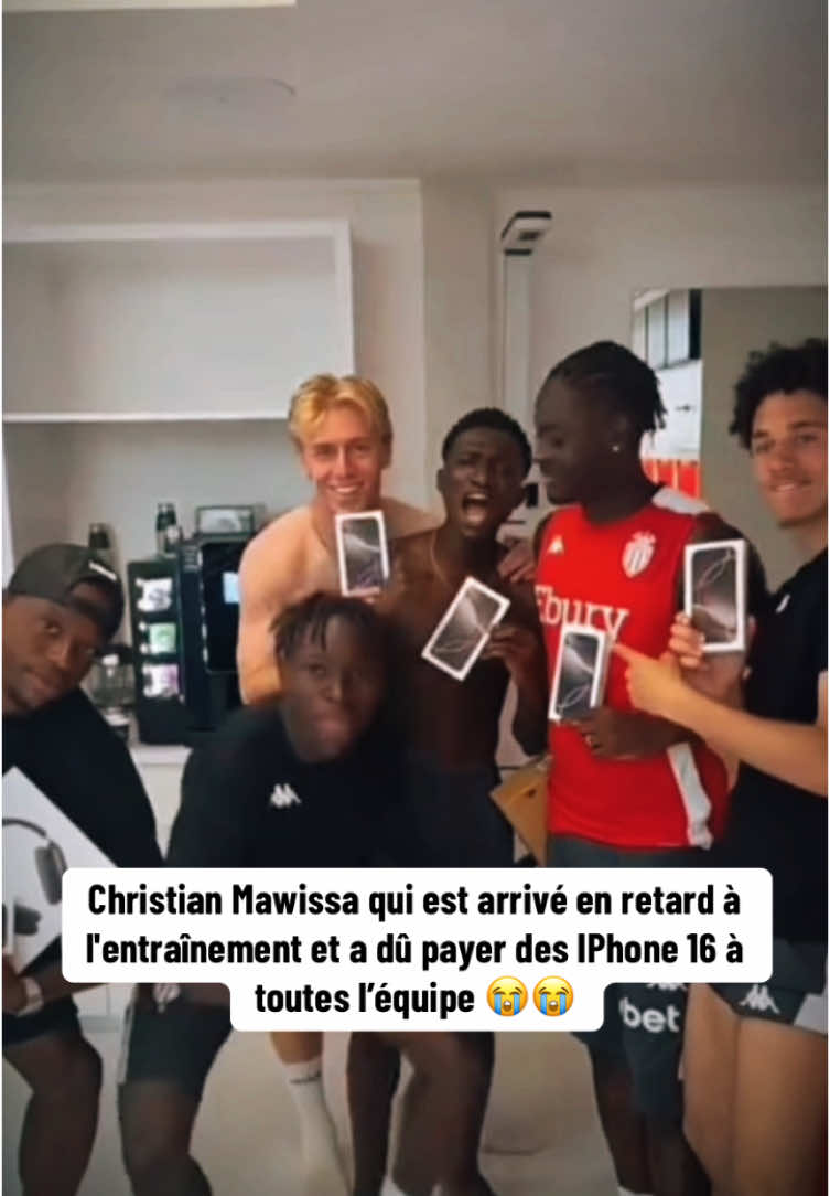 Un retard qui a coûter très cher à Christian MAWISSA 😭😭 #mawissa #asmonaco #ligue1 #football #footballtiktok #actufoot #trouble_footy 