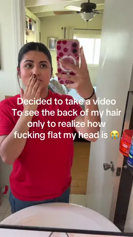 No more slick backs for me OMG 