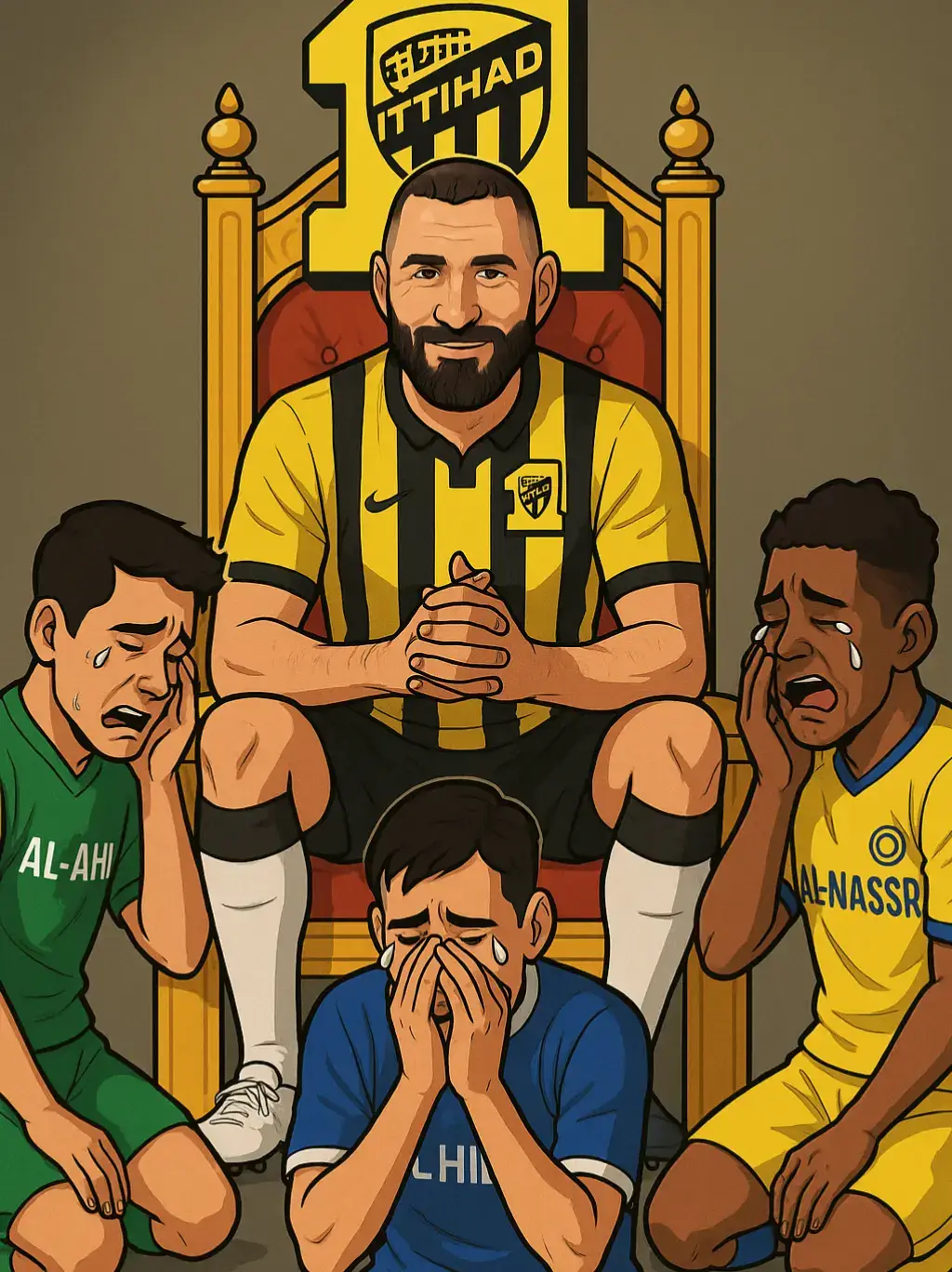 الاتحاد الهلال النصر الاهلي   الاتحاد بطل دوري روشن 2025#