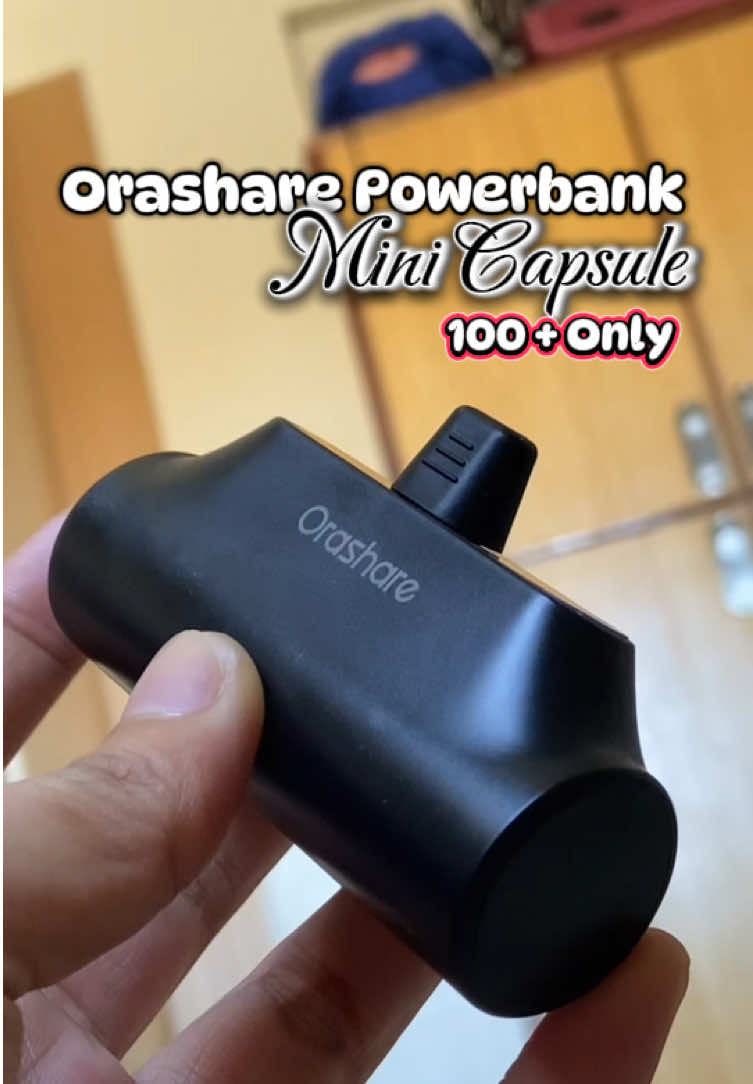 Mini Capsule Powerbank #orashare #orasharepowerbank #3000mahpowerbank #murangpowerbank 