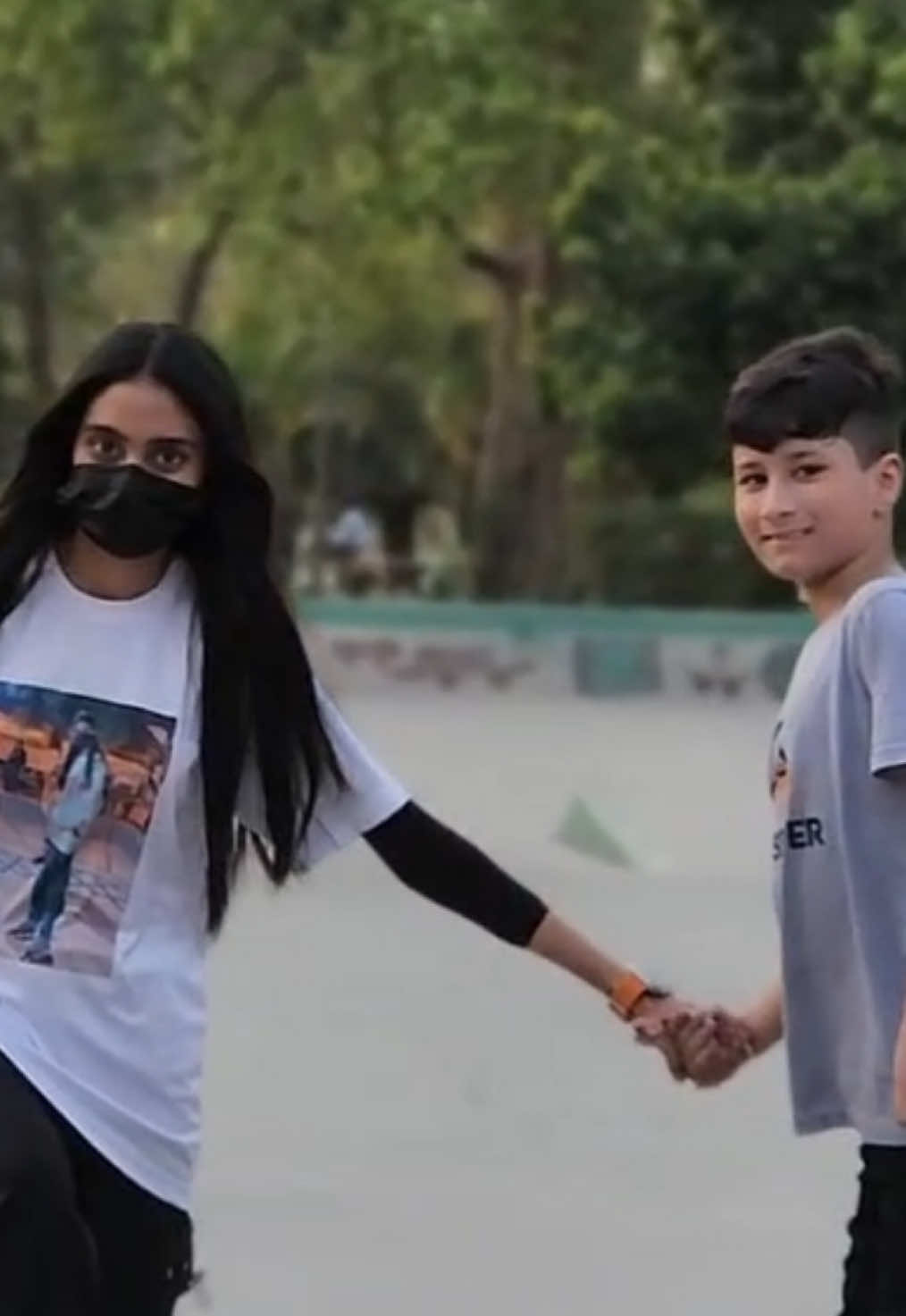 guess this location #skating #kashqueen3 #warriorsskatingclub #maskgirl #lahore 