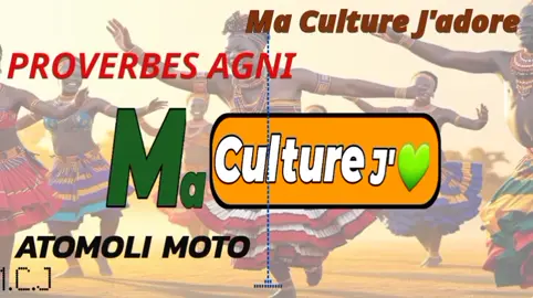 Proverbes en Agni #toutlemonde🌍 #proverbesafricains  #akan 